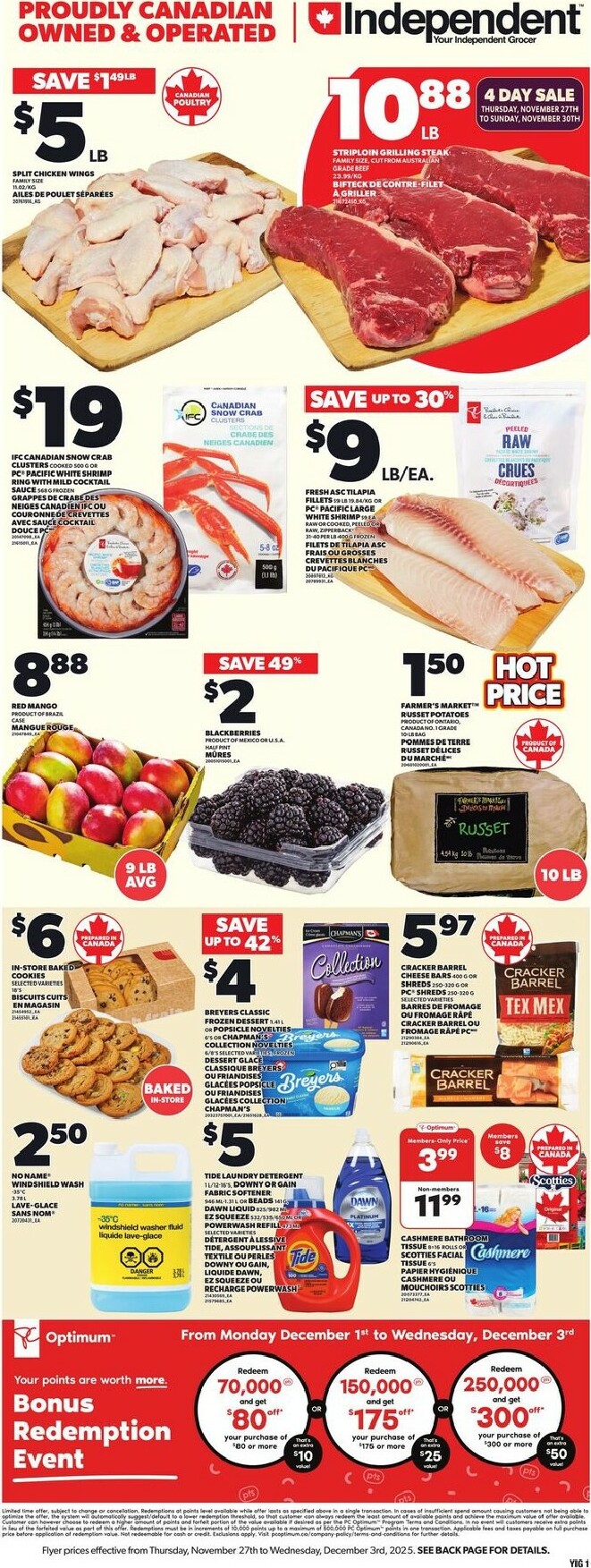 independent-grocery - Independent Grocery Flyer Valid From 11-27 to 12-03 - page: 3