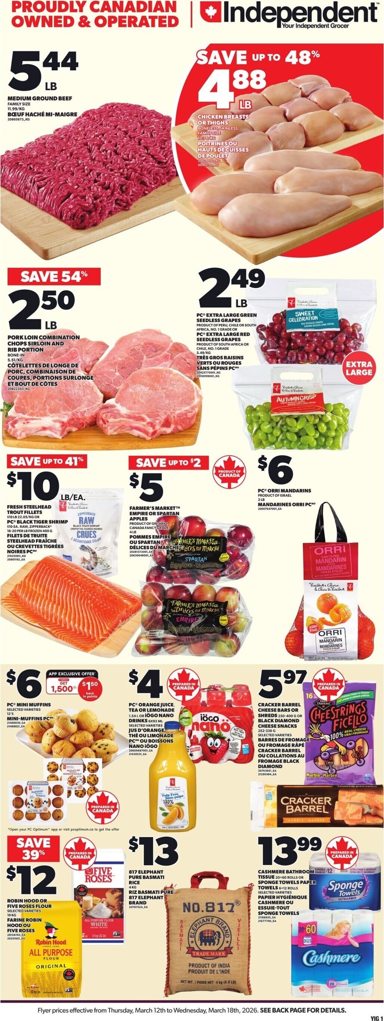 independent-grocery - Independent Grocer Flyer Valid From 2026-03-12 to 2026-03-18 - page: 3
