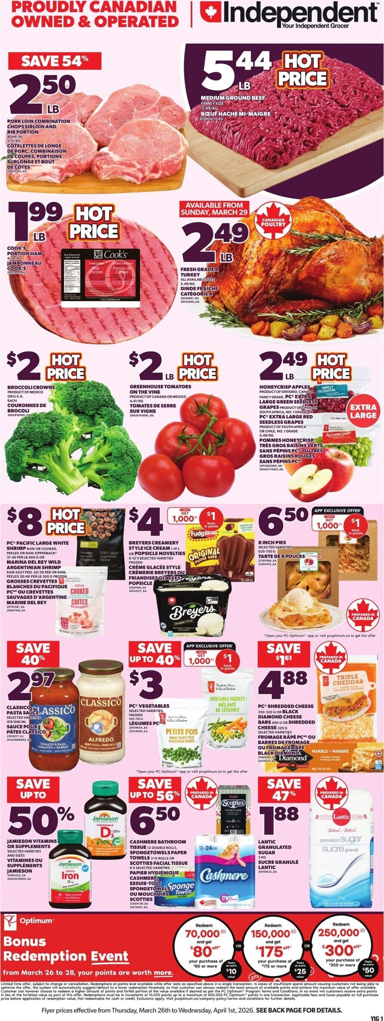 independent-grocery - Independent Grocer Flyer Valid From 2026-03-26 to 2026-04-01 - page: 3