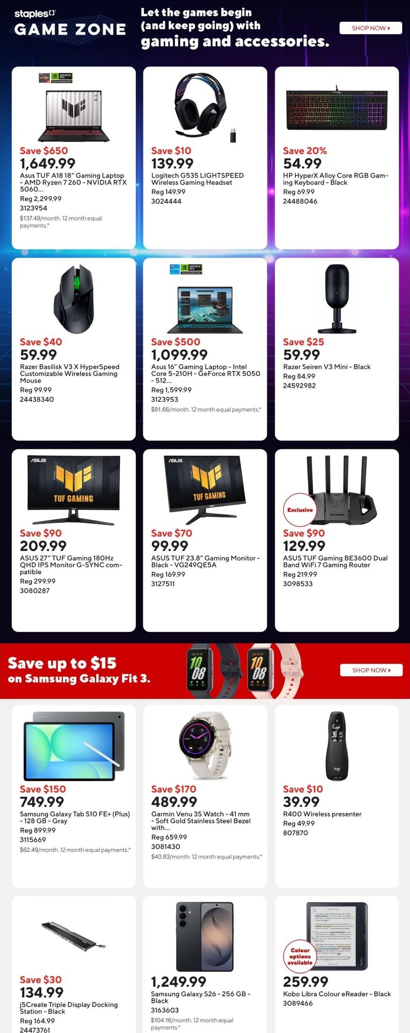 staples - Staples Flyer Valid from 2026-05-22 to 2026-05-28 - page: 4
