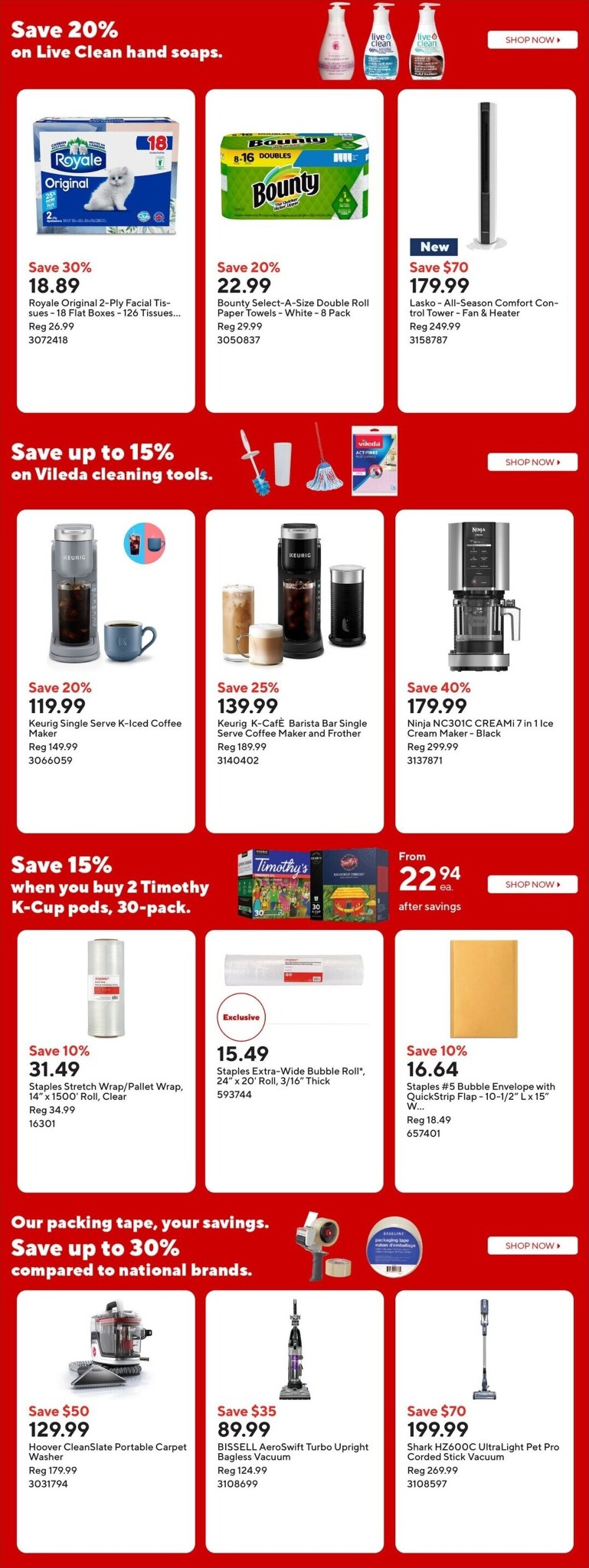 staples - Staples Flyer Valid from 2026-05-22 to 2026-05-28 - page: 12