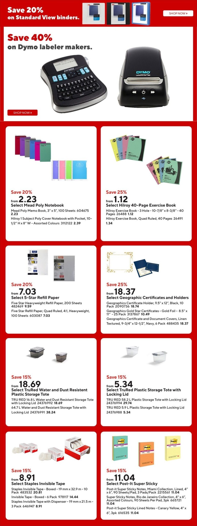 staples - Staples Flyer Valid from 2026-05-22 to 2026-05-28 - page: 11