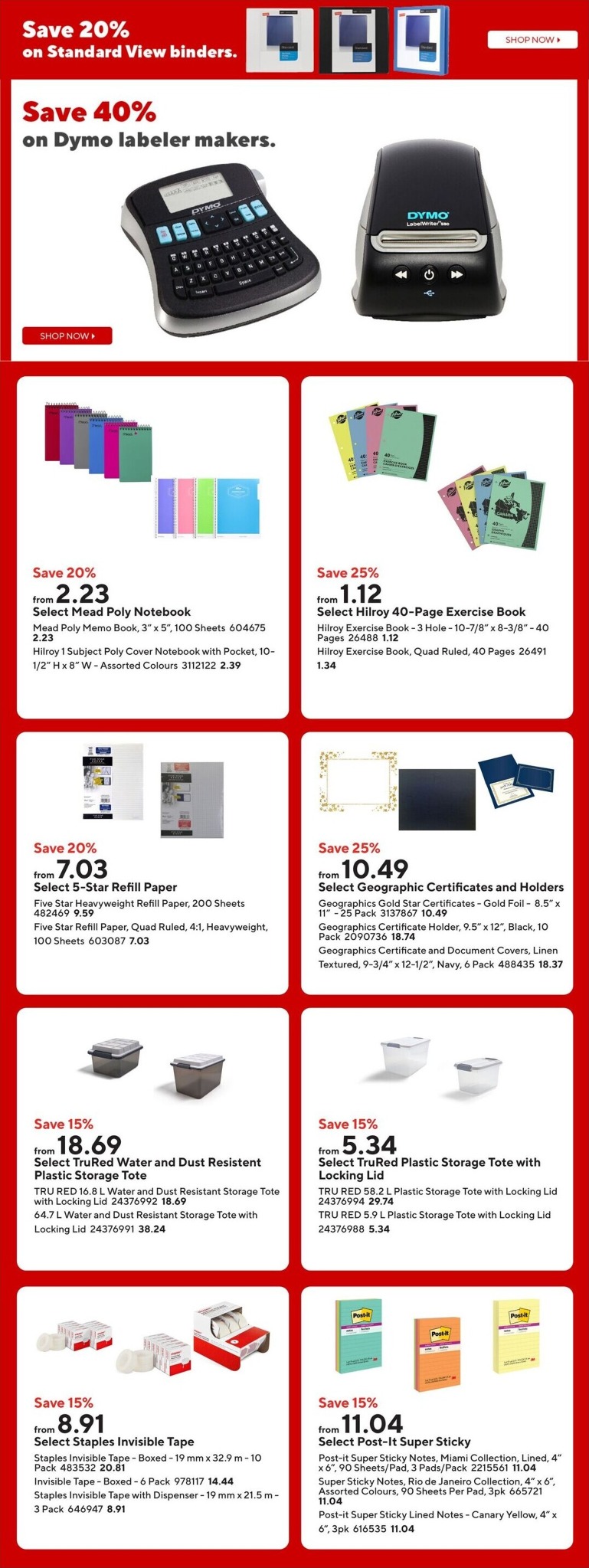staples - Staples Flyer Valid from 2026-05-29 to 2026-06-04 - page: 12