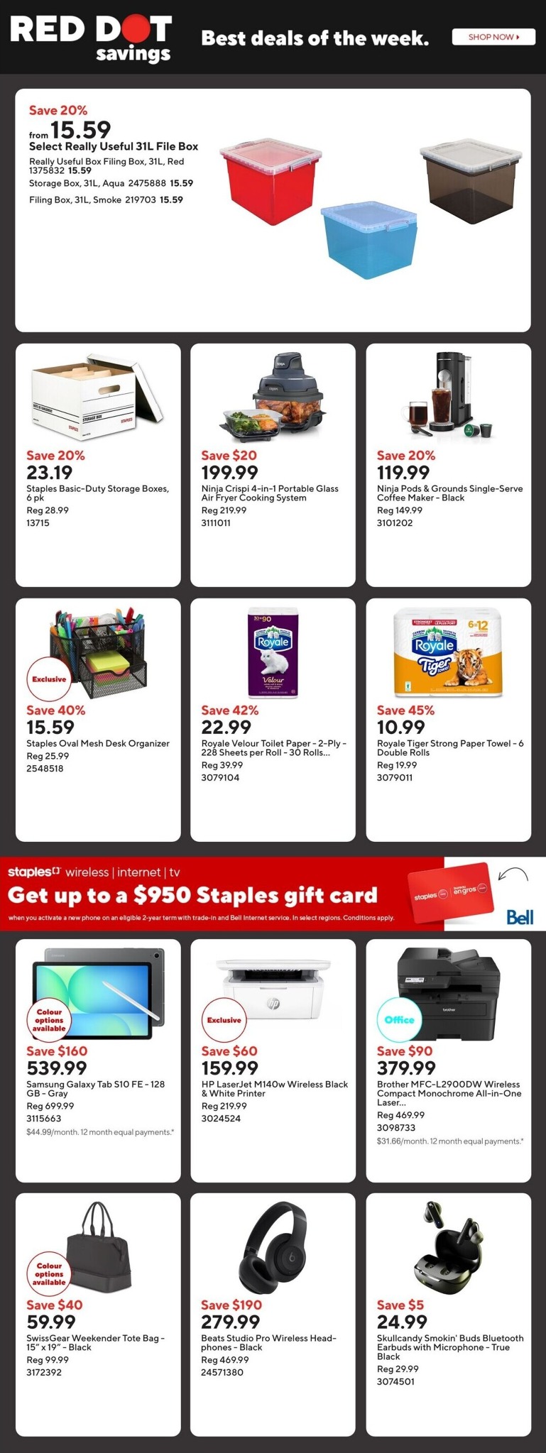 staples - Staples Flyer Valid from 2026-05-29 to 2026-06-04 - page: 2