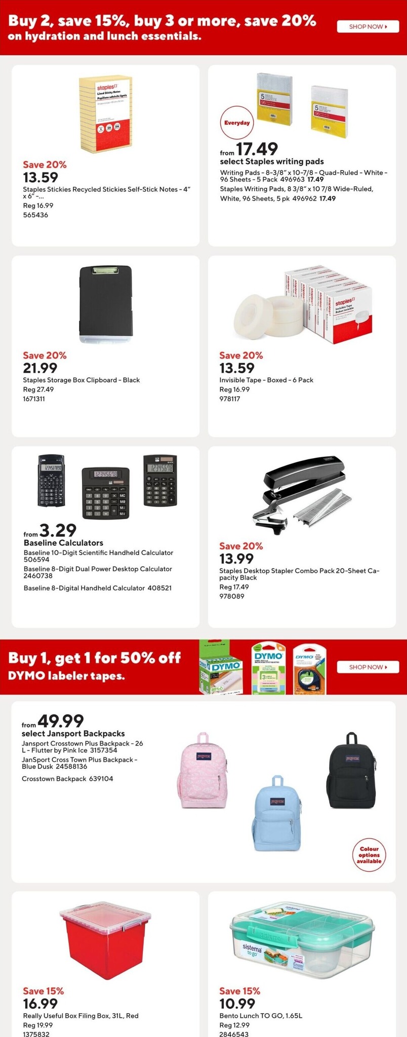 staples - Staples Flyer Valid from 2026-06-19 to 2026-06-26 - page: 14