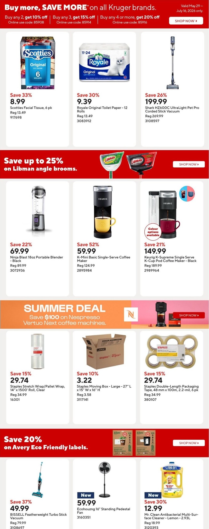 staples - Staples Flyer Valid from 2026-06-26 to 2026-07-02 - page: 14