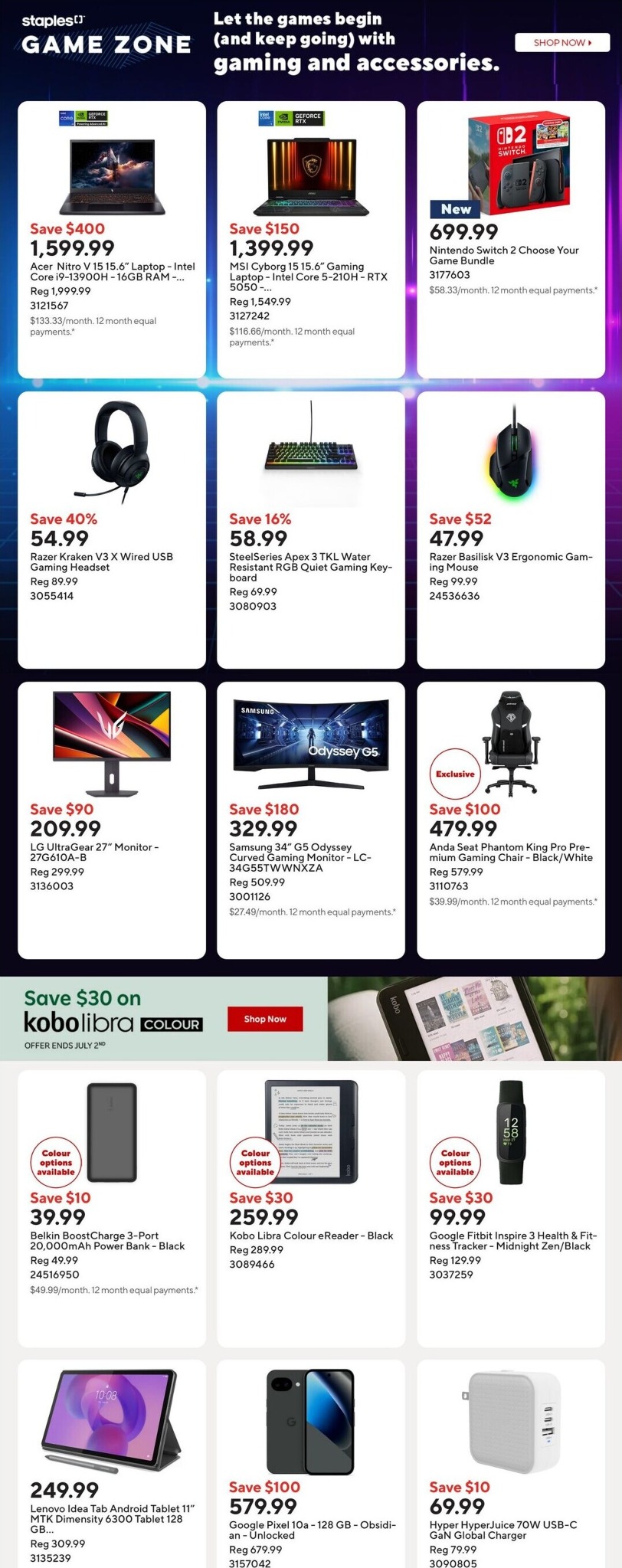 staples - Staples Flyer Valid from 2026-06-27 to 2026-07-05 - page: 5