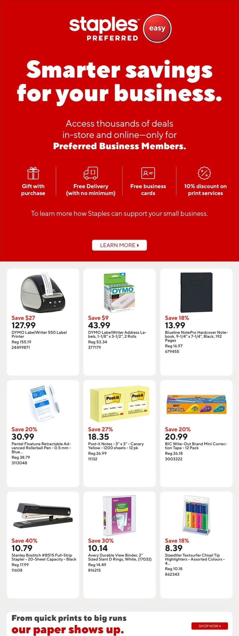 staples - Staples Flyer Valid from 2026-07-03 to 2026-07-10 - page: 17