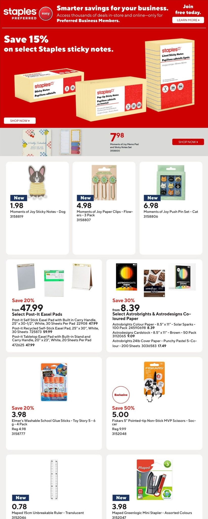 staples - Staples Flyer Valid from 2026-07-03 to 2026-07-10 - page: 12