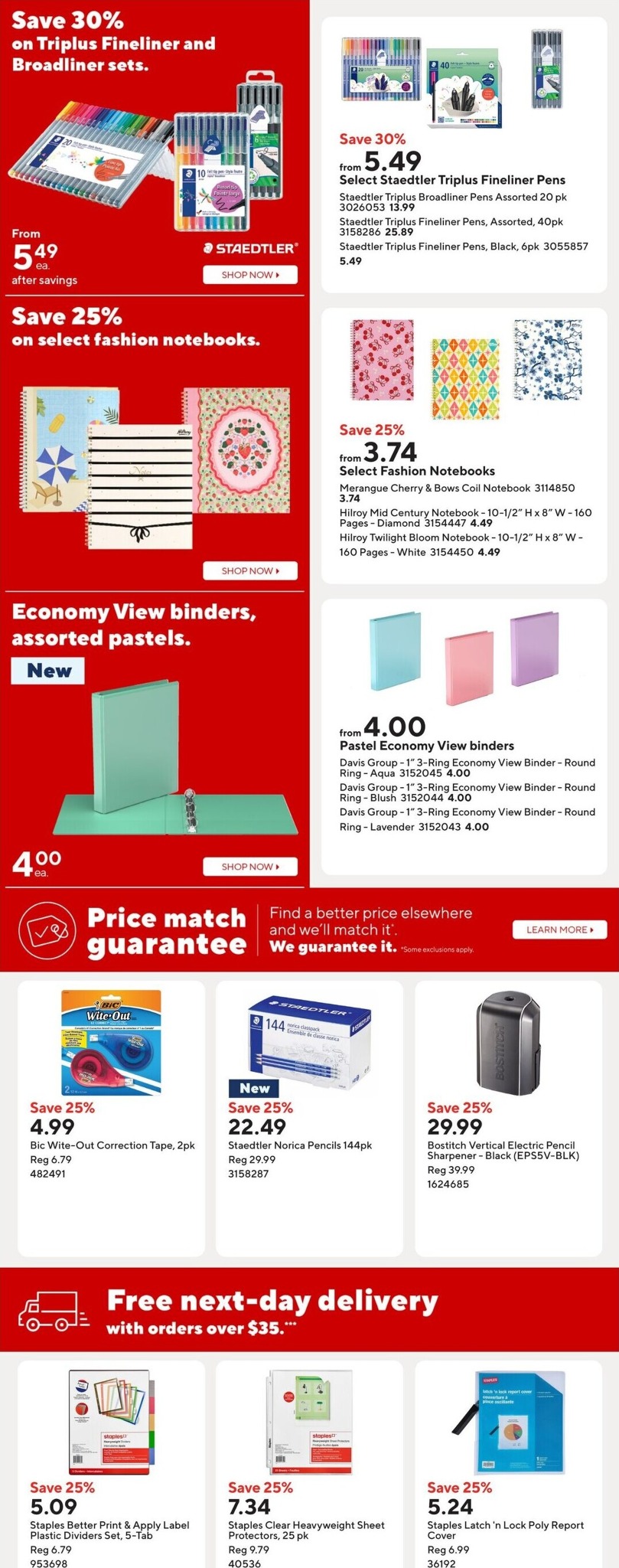 staples - Staples Flyer Valid from 2026-07-03 to 2026-07-10 - page: 11
