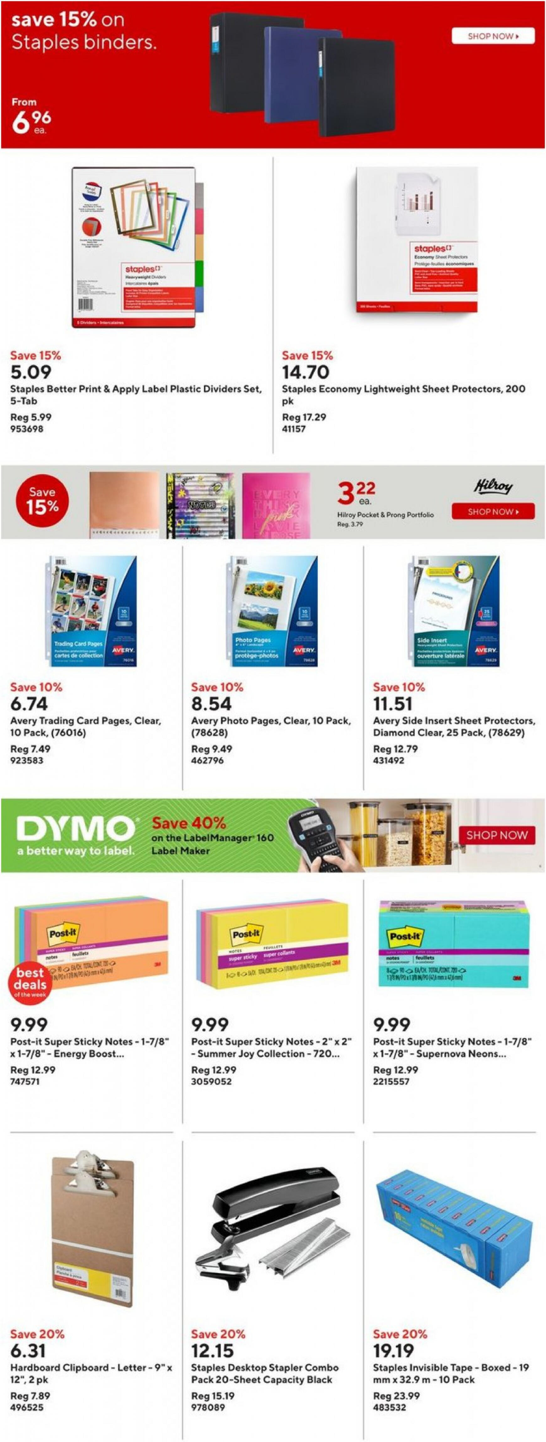 staples - Staples - Weekly flyer current 10.04. - 17.04. - page: 19