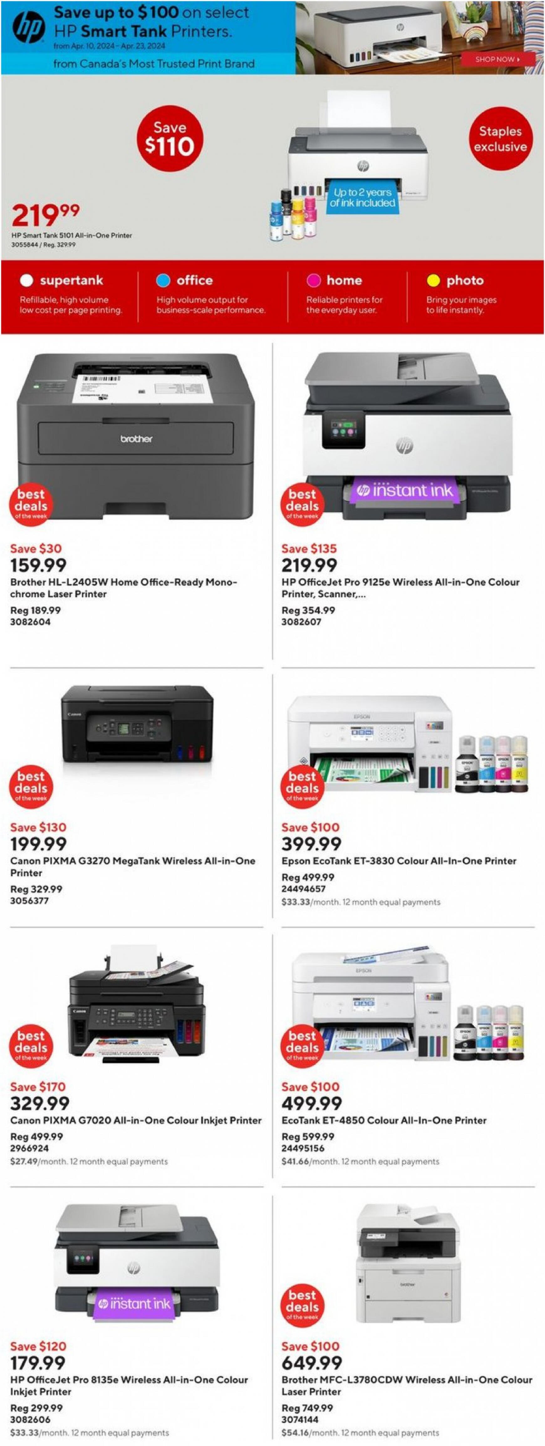 staples - Staples - Weekly flyer current 10.04. - 17.04. - page: 13
