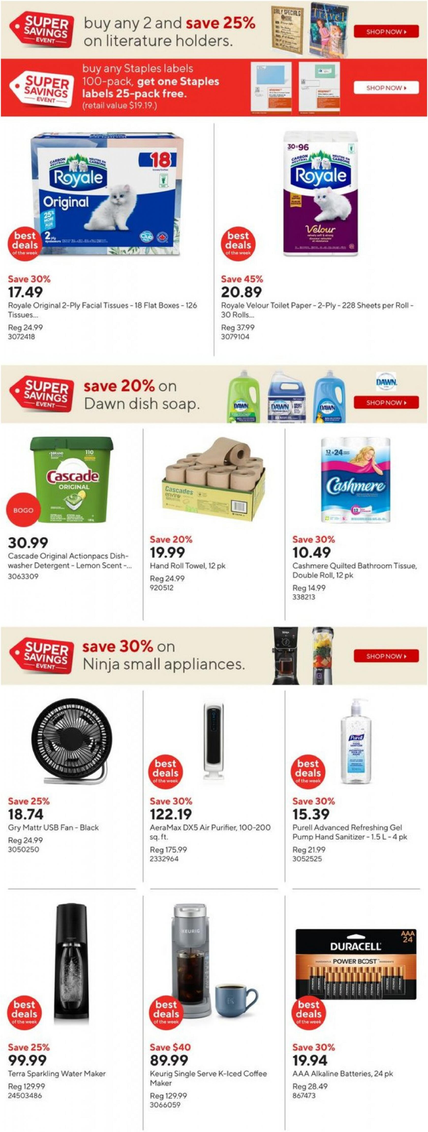 staples - Staples - Weekly flyer current 01.05. - 08.05. - page: 6