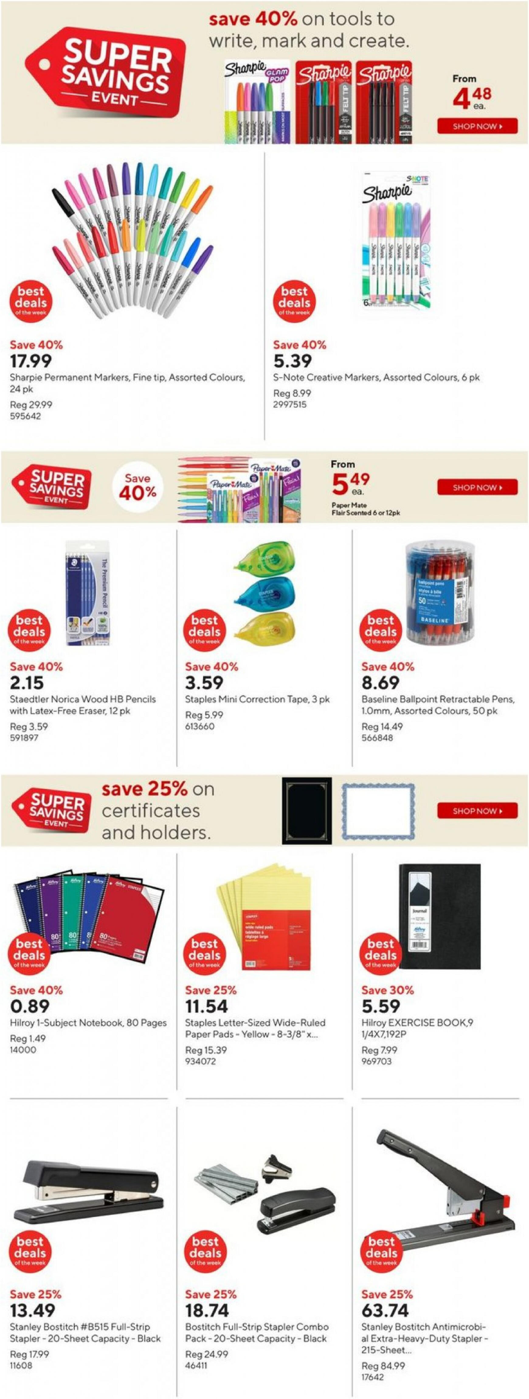 staples - Staples - Weekly flyer current 01.05. - 08.05. - page: 4