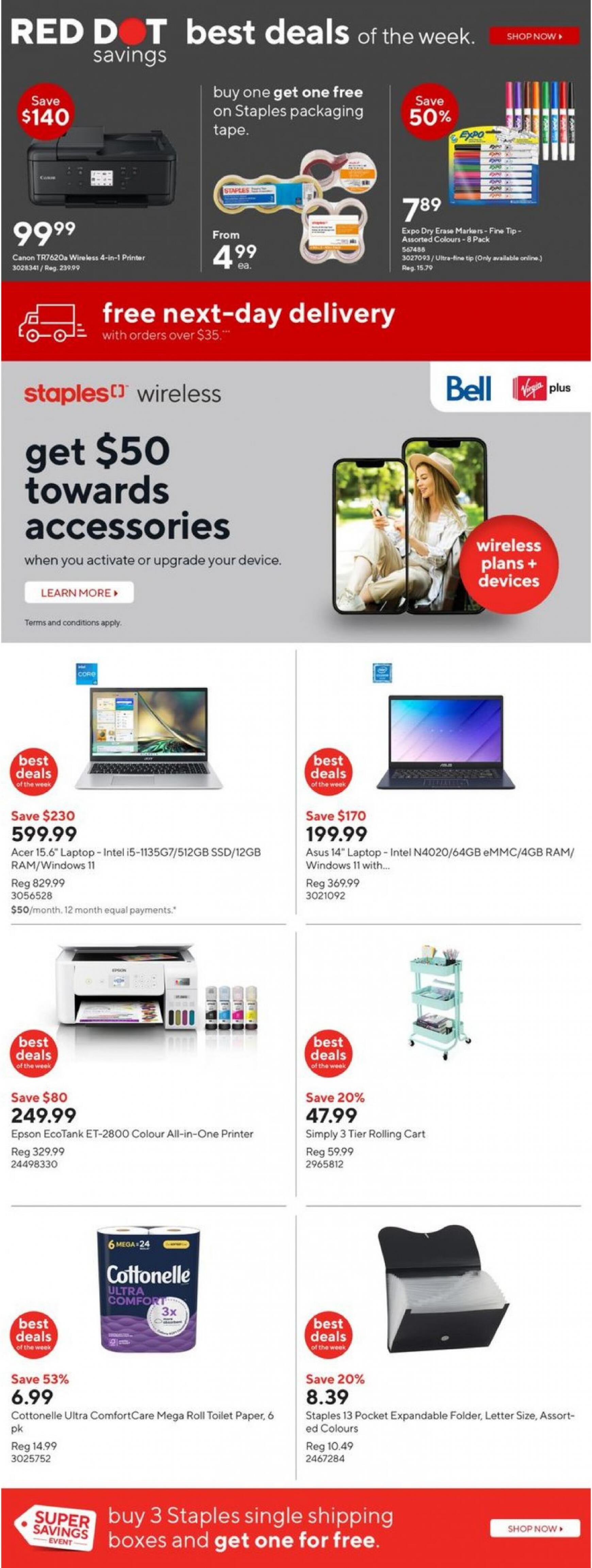 staples - Staples - Weekly flyer current 01.05. - 08.05. - page: 3