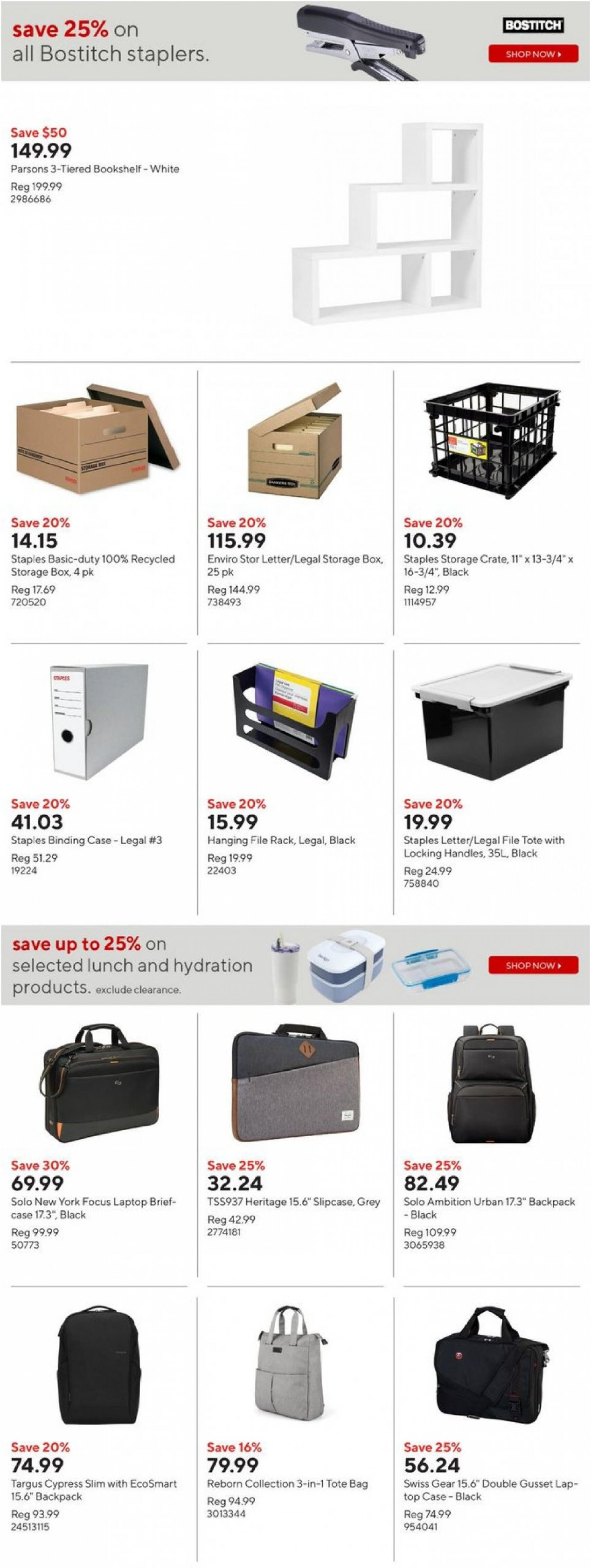 staples - Staples - Weekly flyer current 01.05. - 08.05. - page: 22