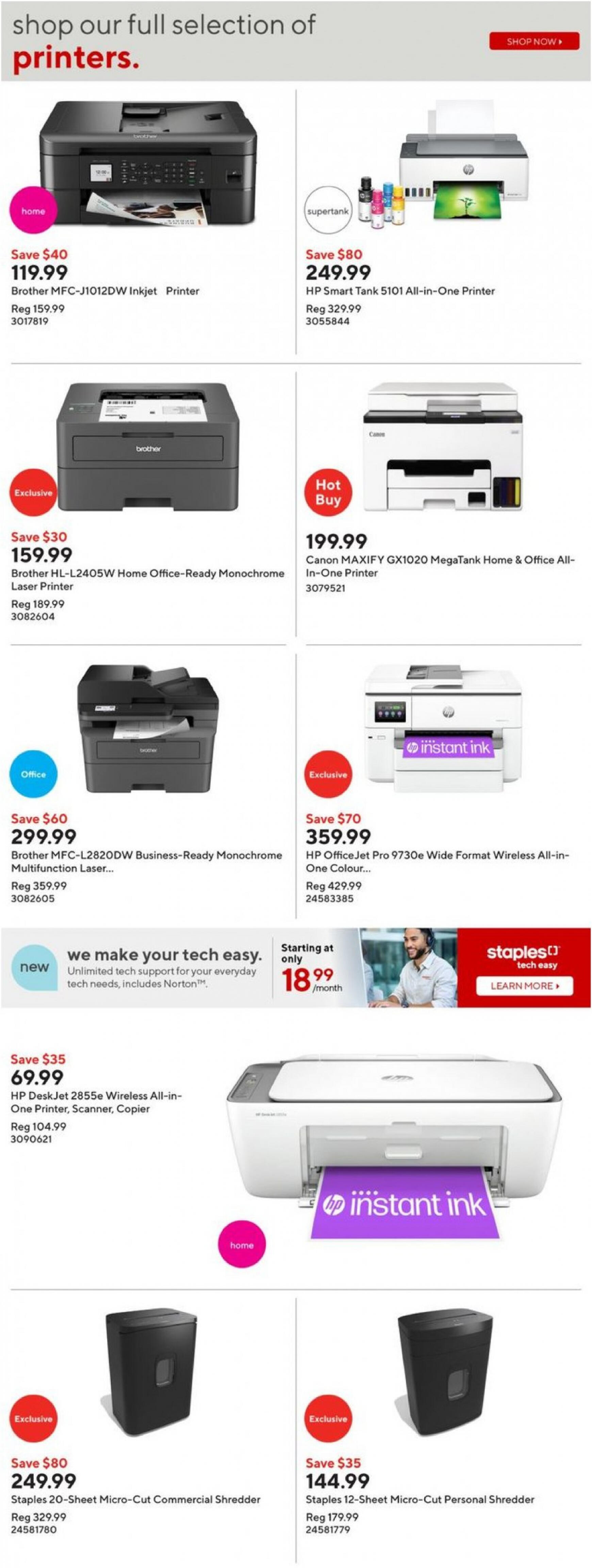 staples - Staples flyer current 01.08. - 05.08. - page: 18