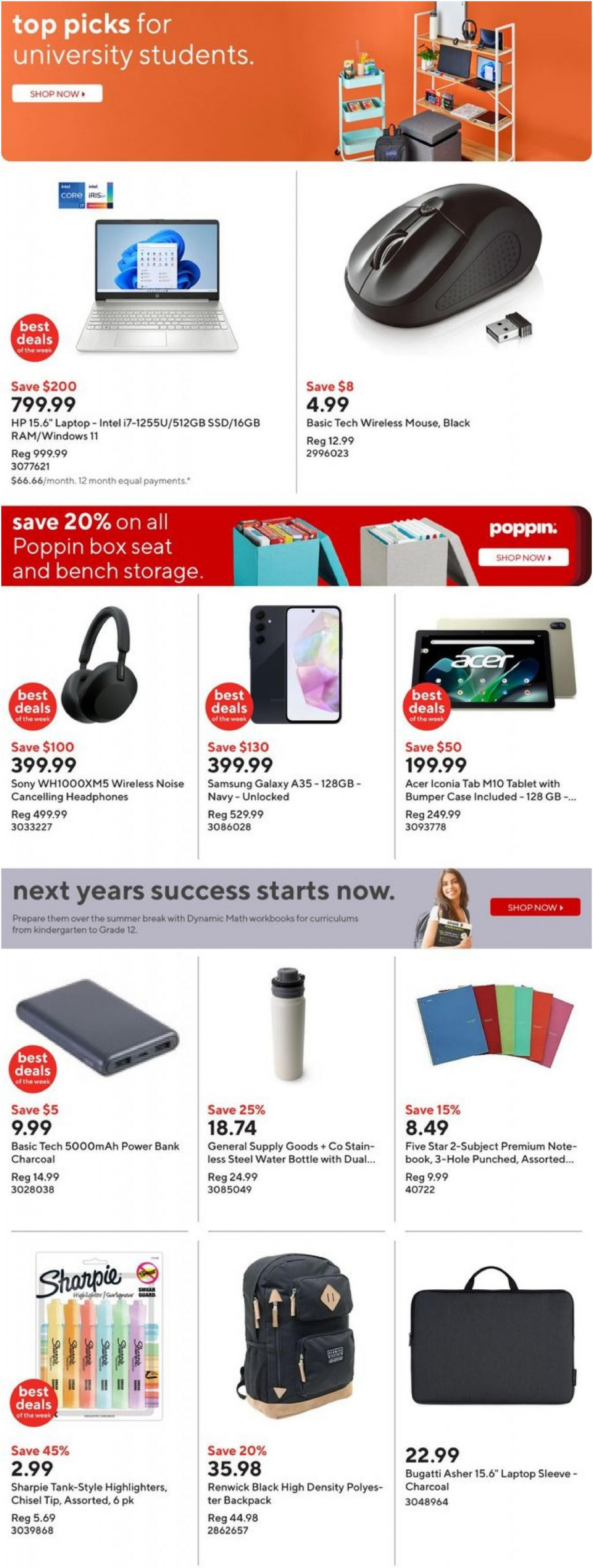 staples - Staples flyer current 07.08. - 13.08. - page: 3