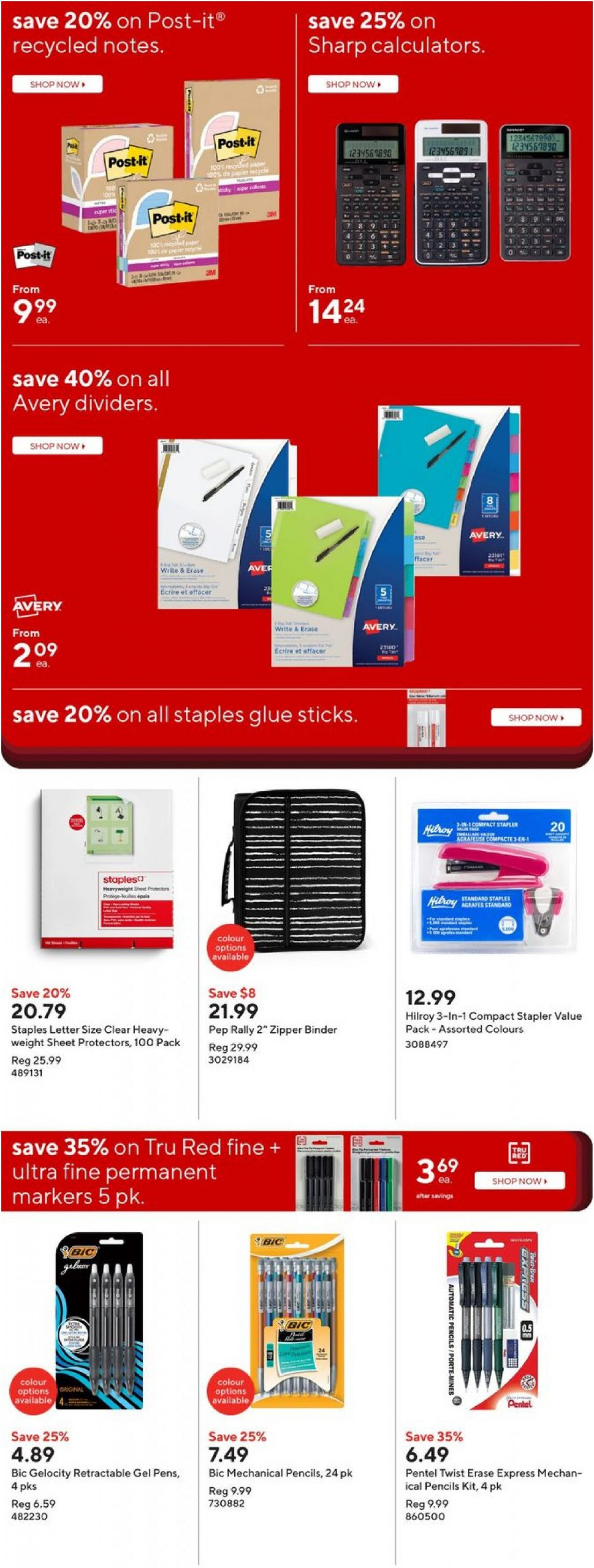 staples - Staples flyer current 07.08. - 13.08. - page: 9