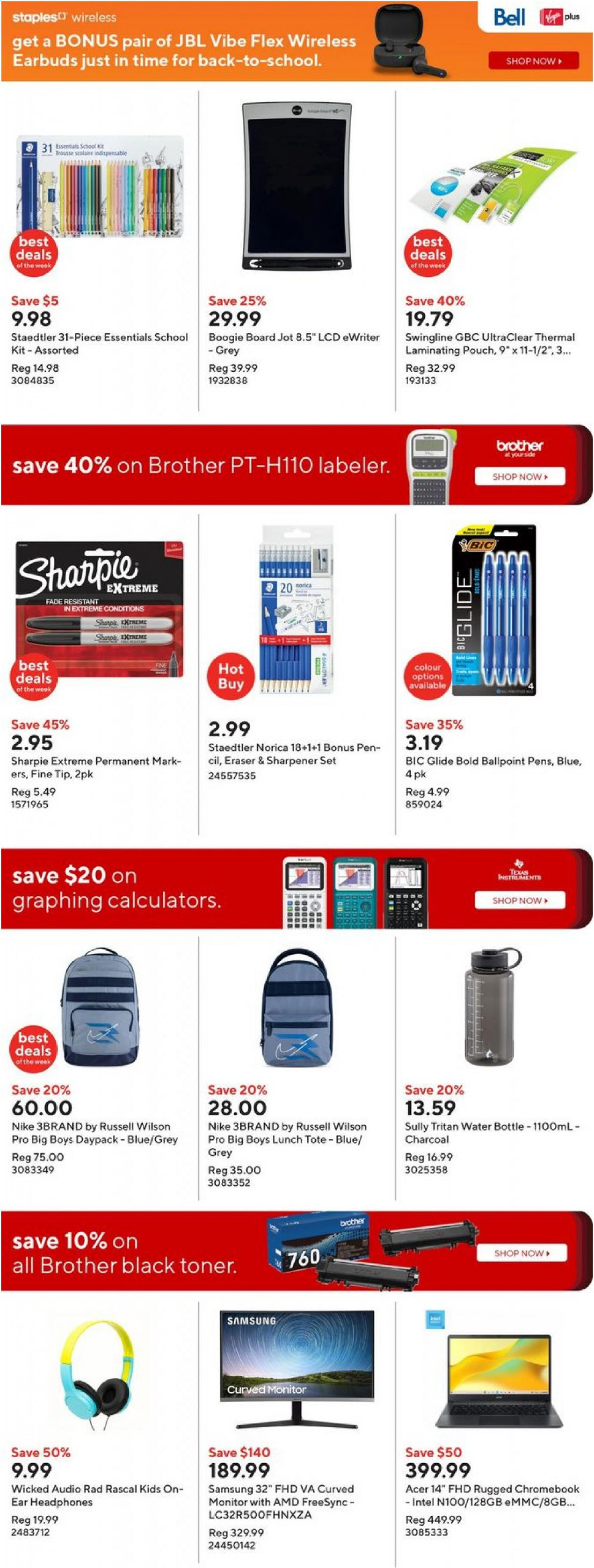 staples - Staples flyer current 07.08. - 13.08. - page: 2