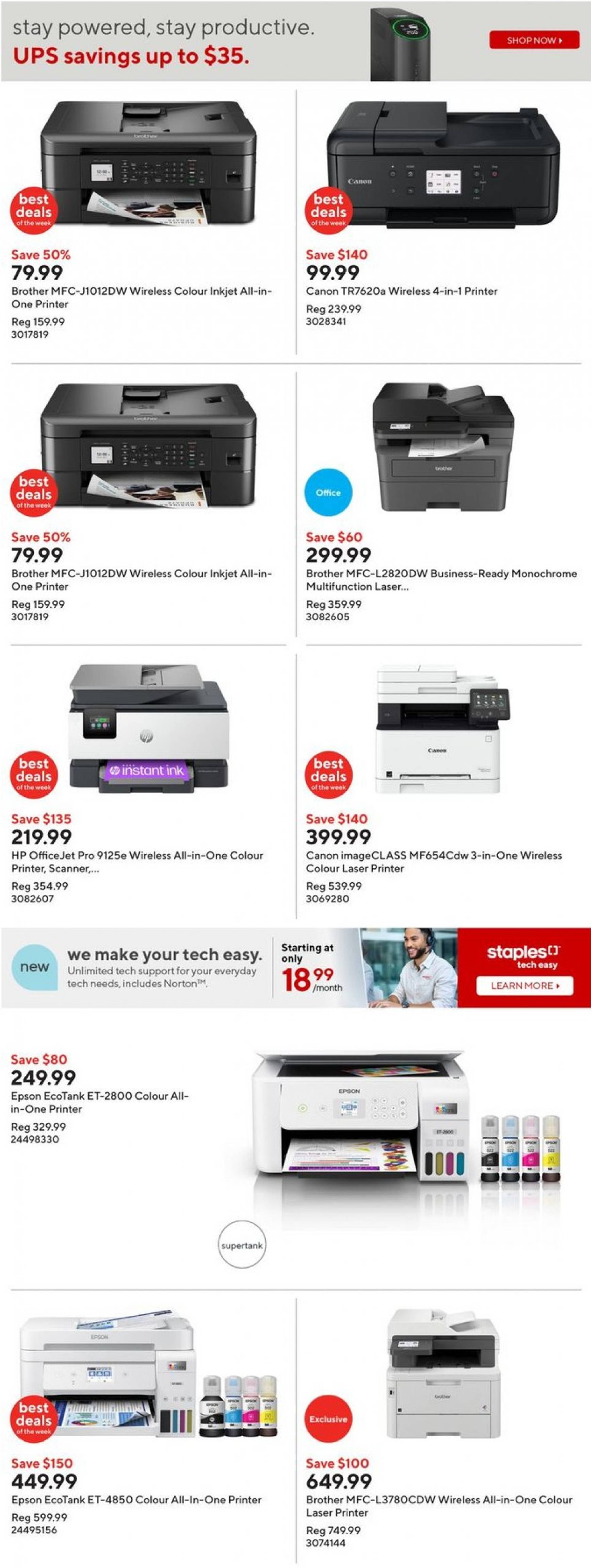 staples - Latest Staples - Weekly flyer 04.09. - 11.09. - page: 19