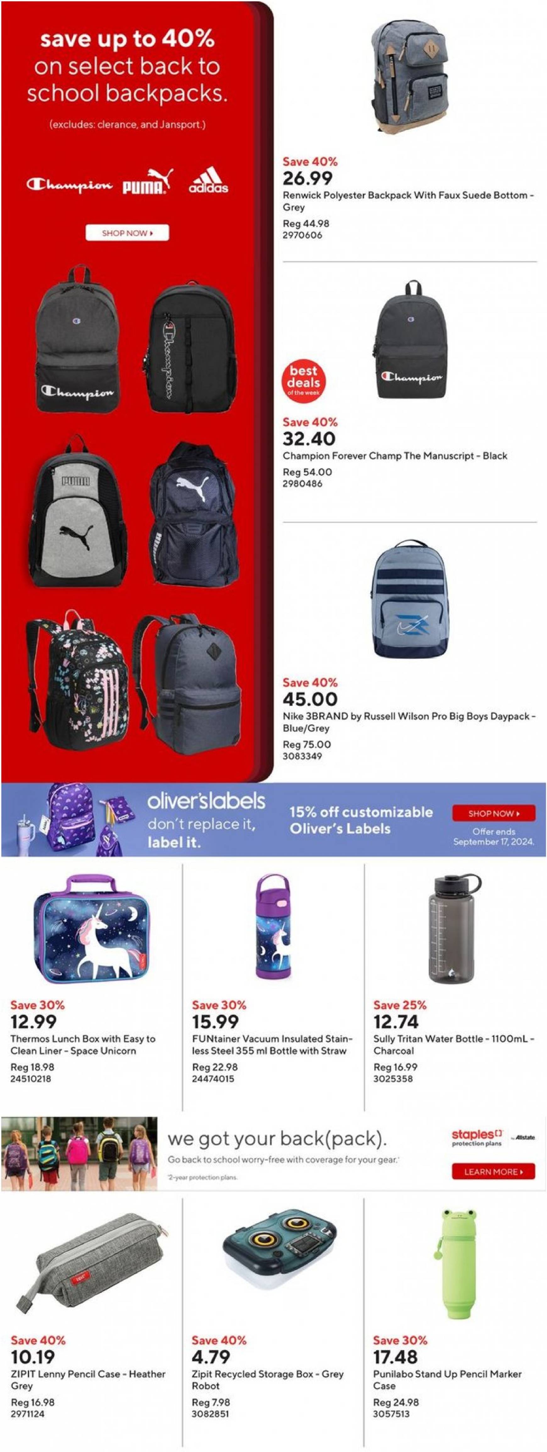 staples - Latest Staples - Weekly flyer 04.09. - 11.09. - page: 14