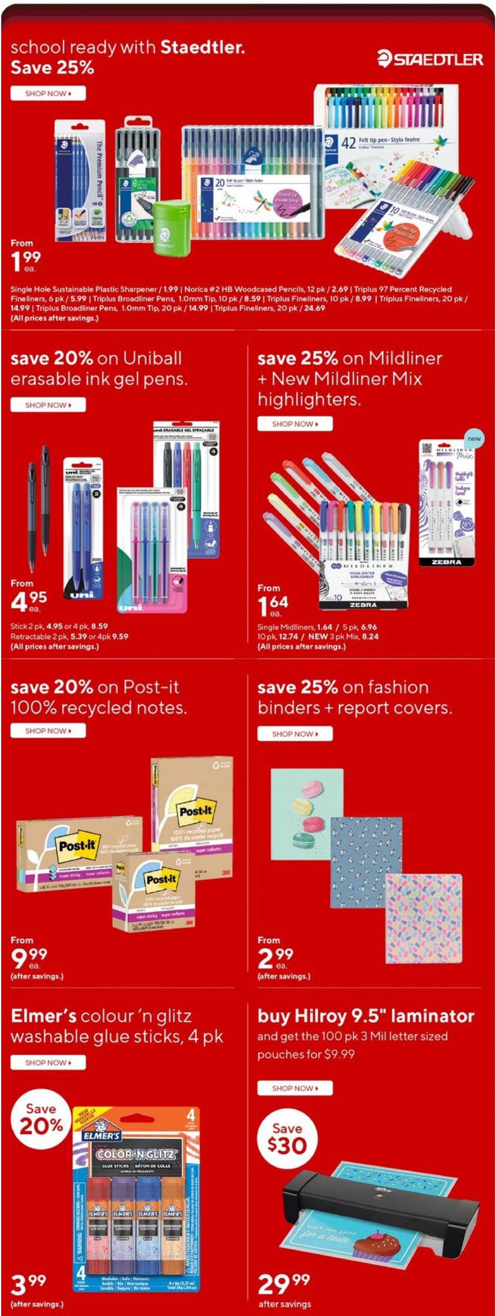 staples - Latest Staples - Weekly flyer 04.09. - 11.09. - page: 8