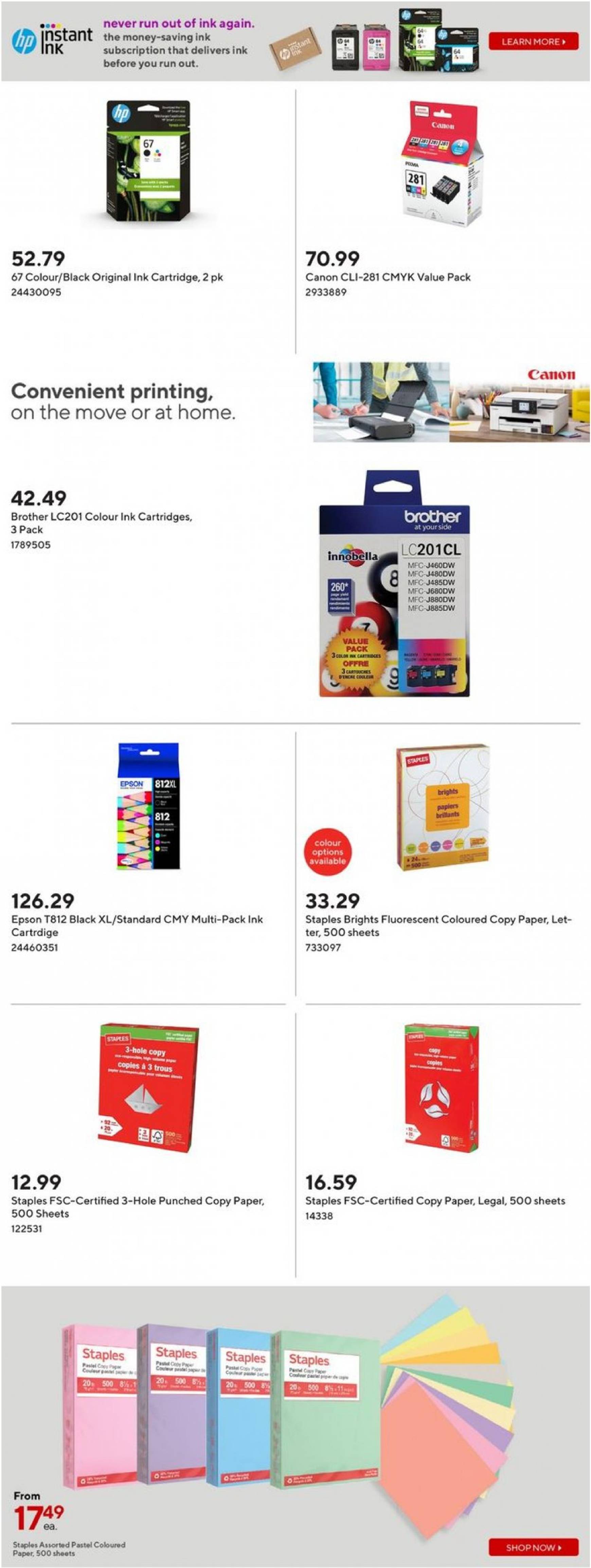 staples - Latest Staples - Weekly flyer 04.09. - 11.09. - page: 20