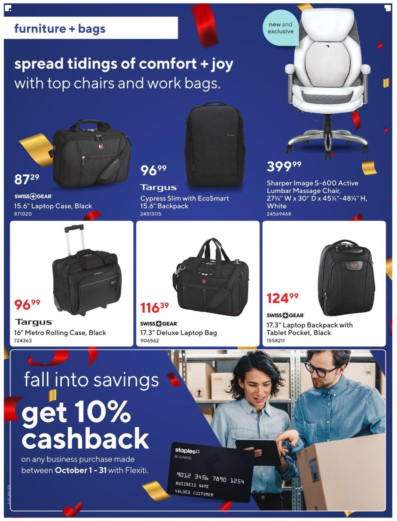 staples - Staples flyer Sep. 25, 2024 - Dec. 18, 2024 - page: 5