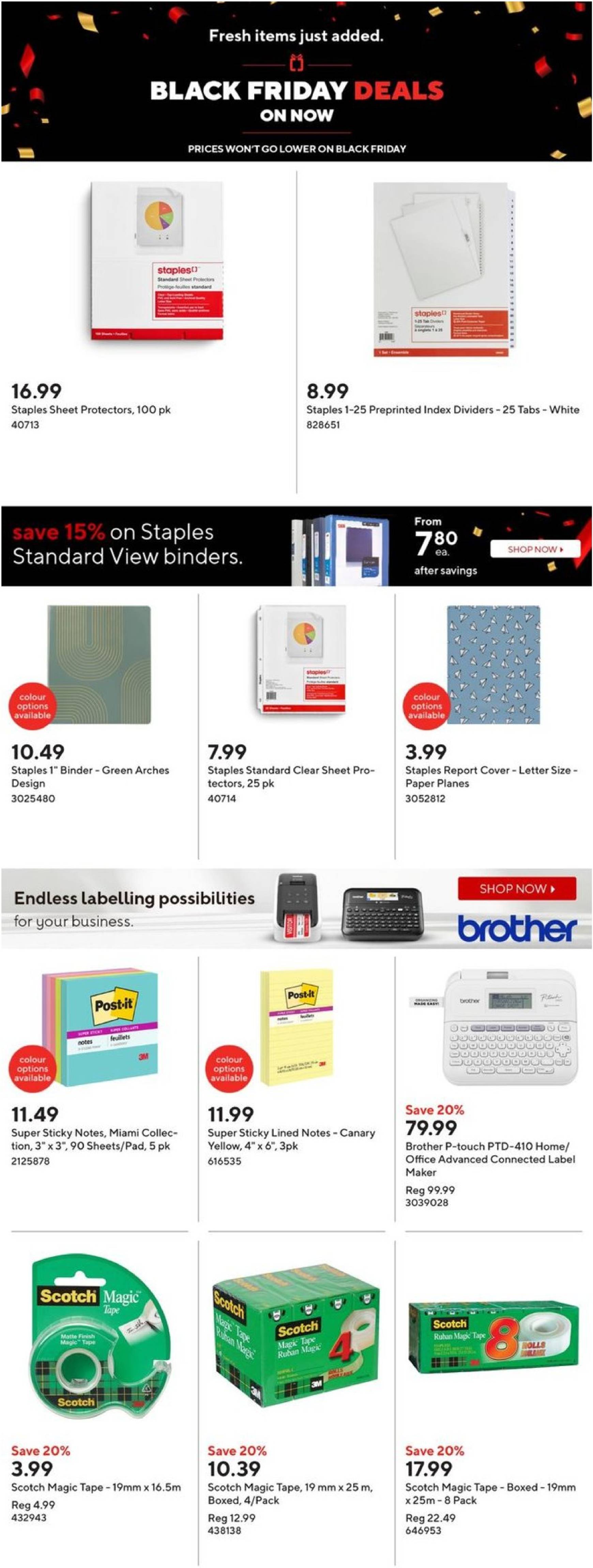 staples - Staples flyer valid from 07.11. - 13.11. - page: 22