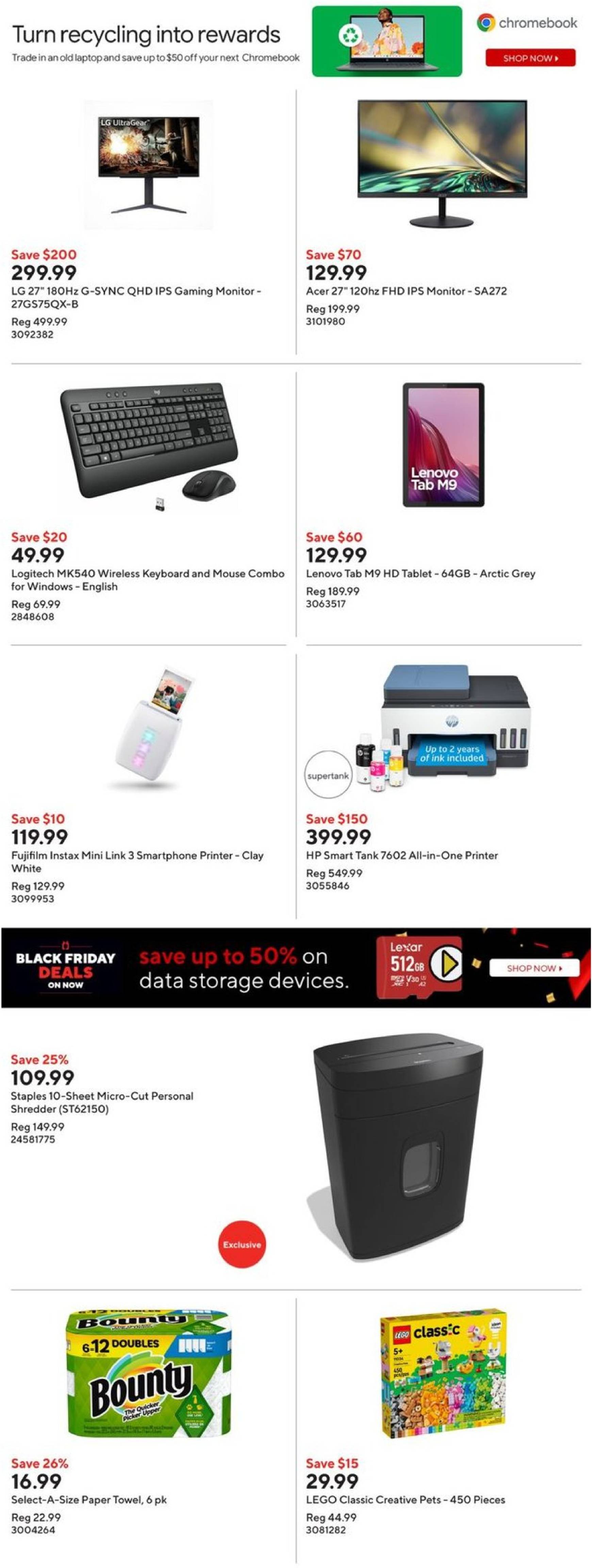 staples - Staples flyer valid from 07.11. - 13.11. - page: 3