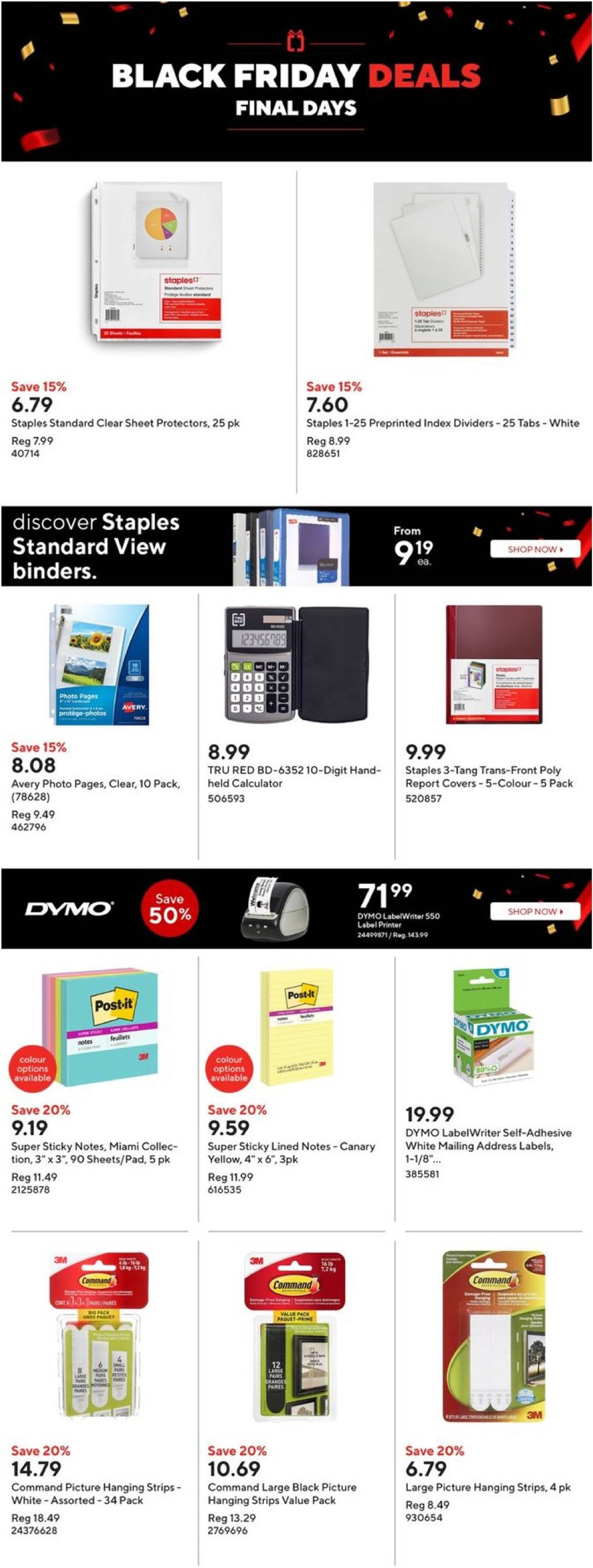 staples - Staples - Black Friday flyer valid from 11-29 - 12-03 - page: 23