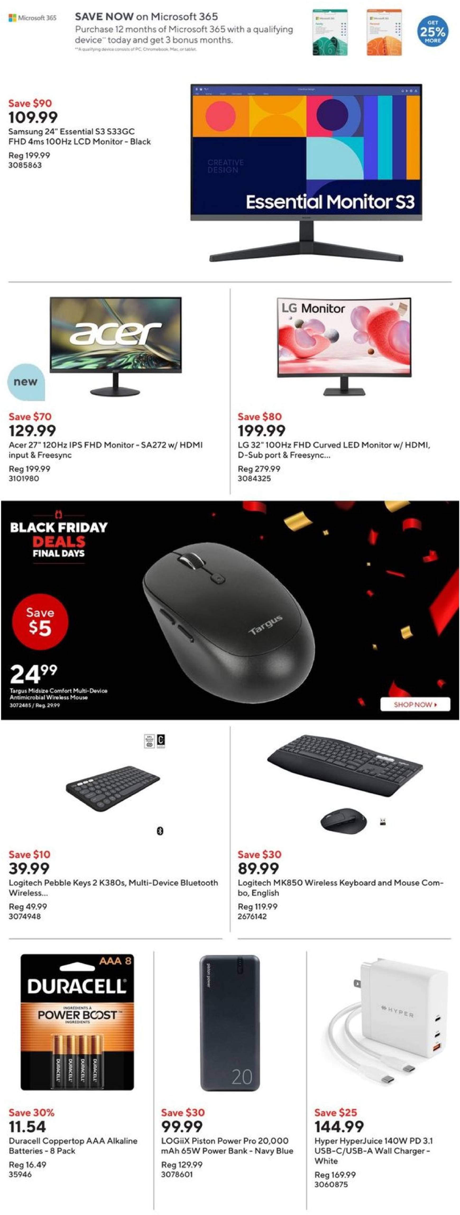 staples - Staples - Black Friday flyer valid from 11-29 - 12-03 - page: 11