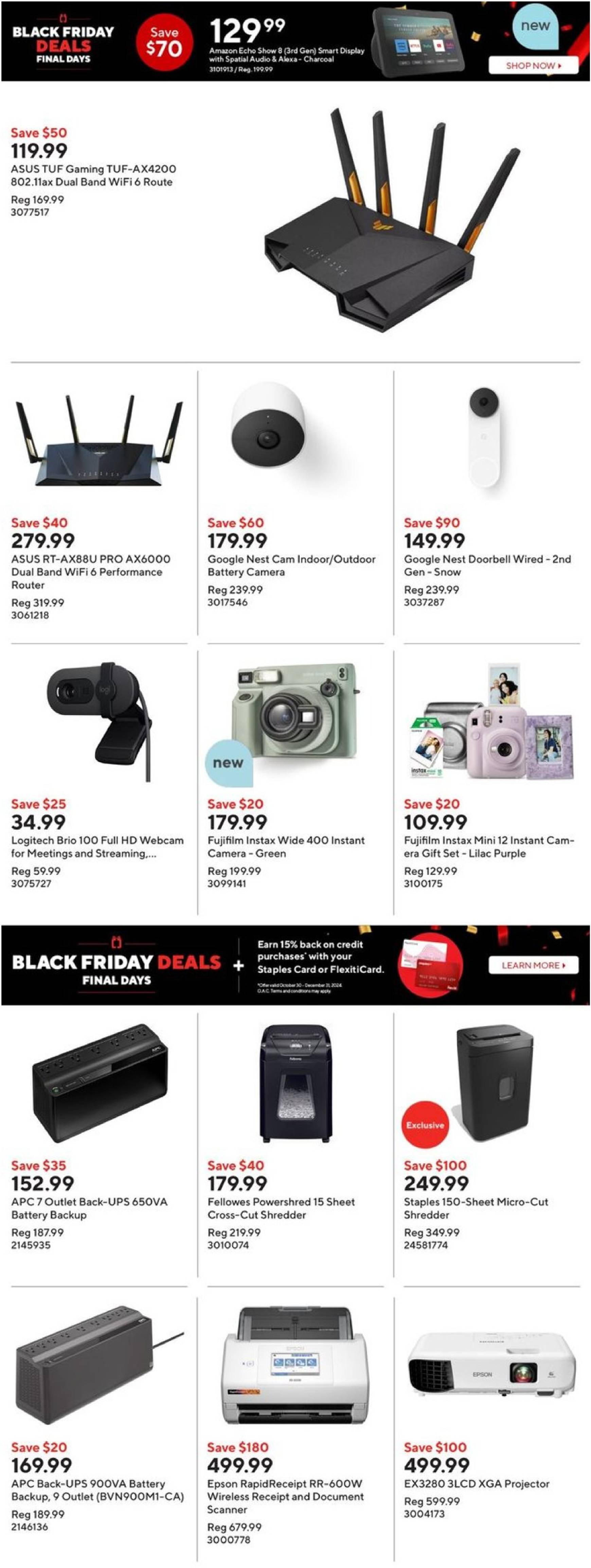 staples - Staples - Black Friday flyer valid from 11-29 - 12-03 - page: 14