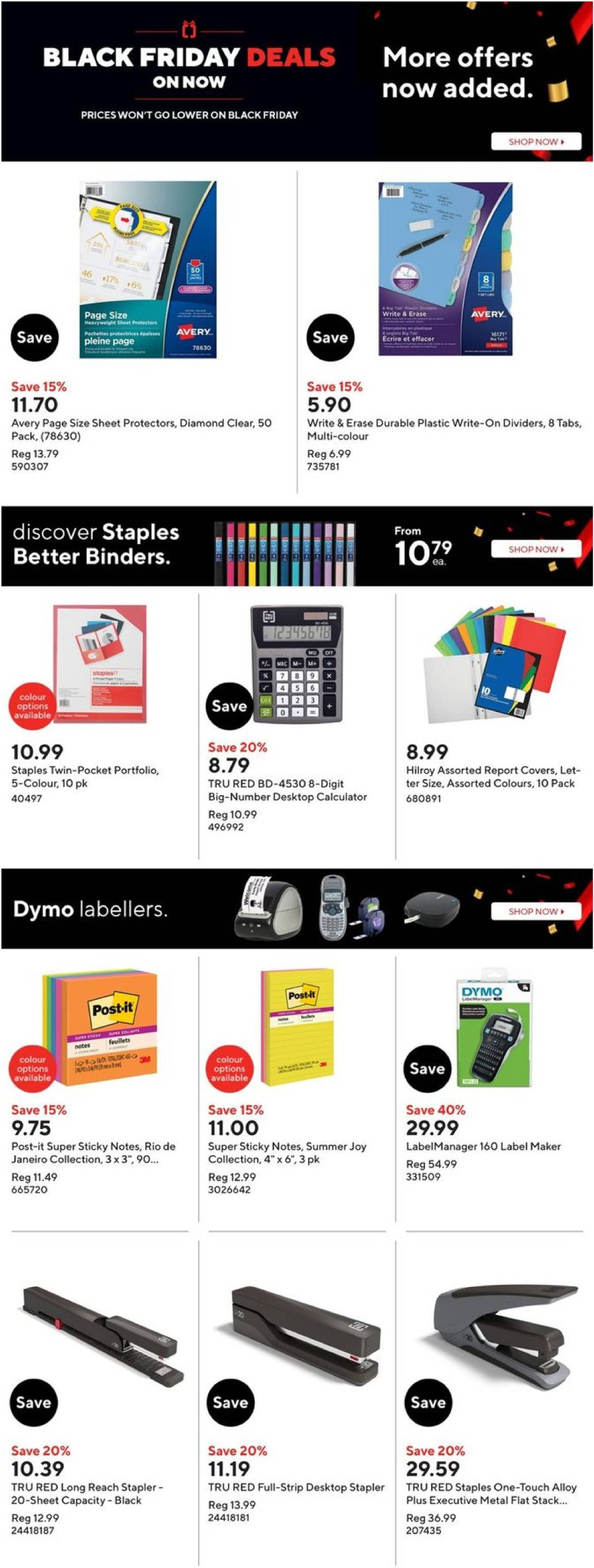 staples - Staples - Black Friday flyer valid from 11-20 - 11-26 - page: 23