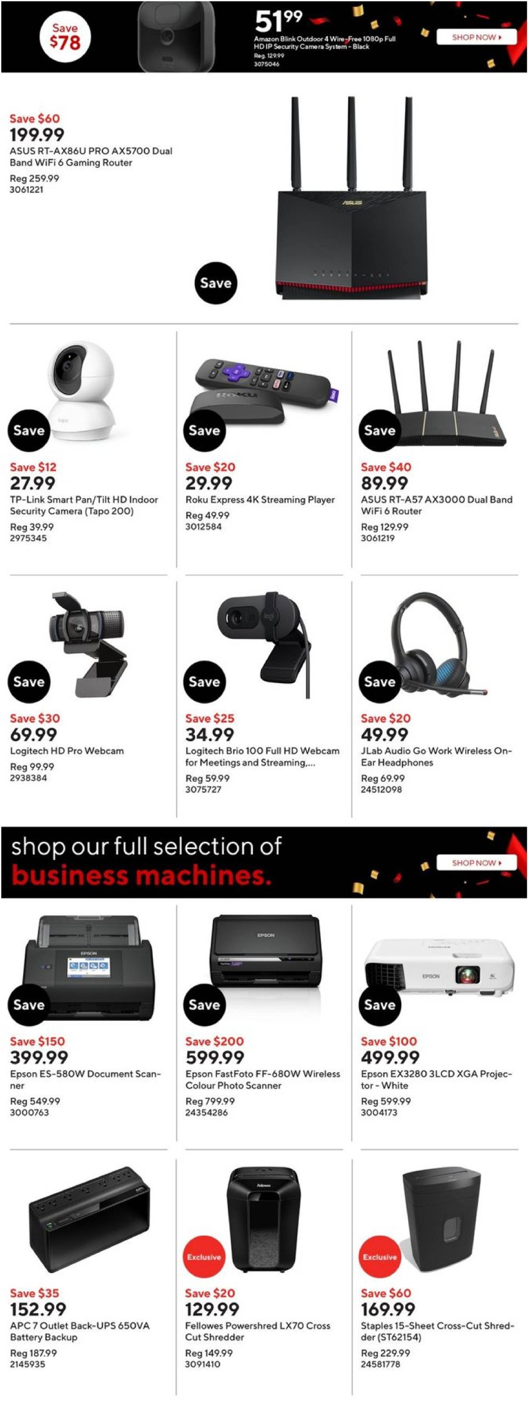 staples - Staples - Black Friday flyer valid from 11-20 - 11-26 - page: 14