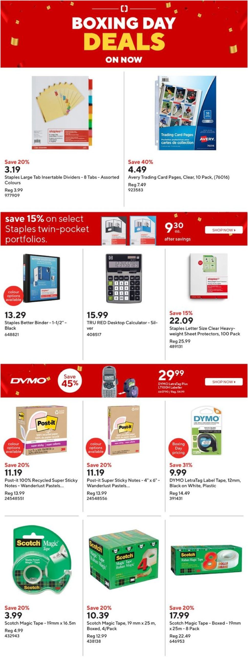 staples - Staples flyer valid from 12-18 - 12-24 - page: 25