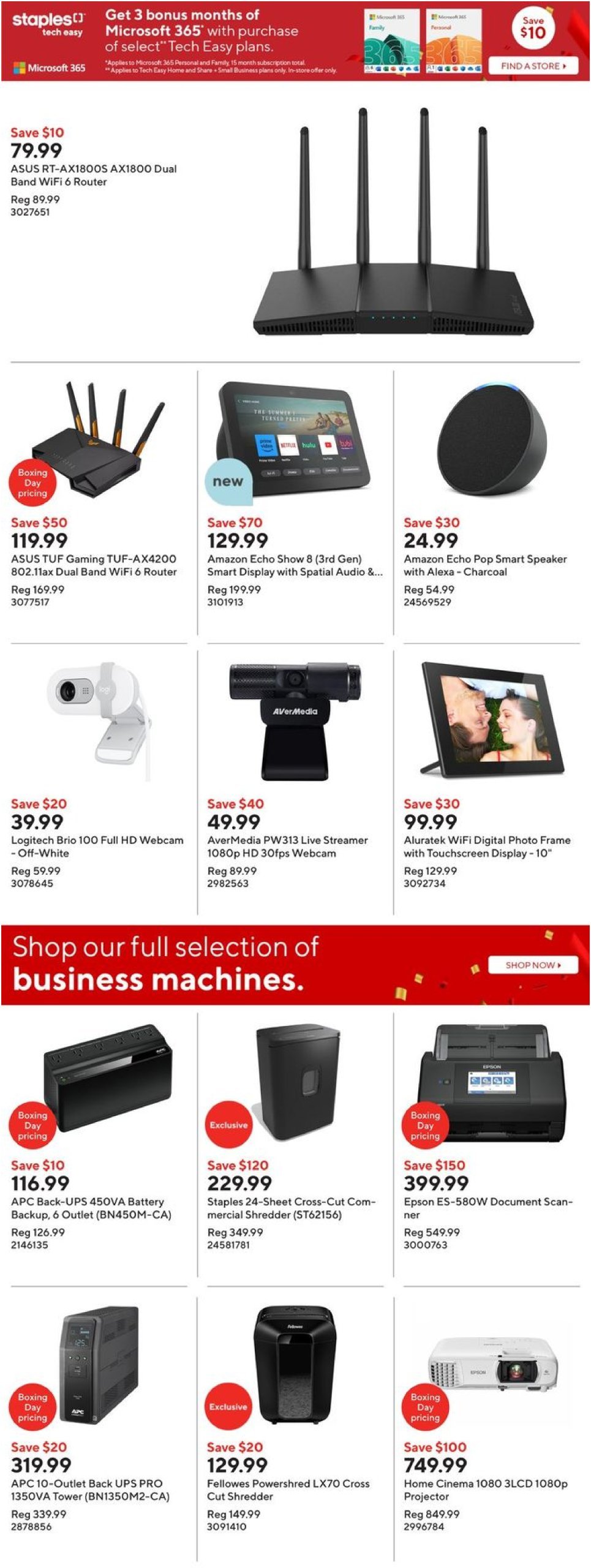 staples - Staples flyer valid from 12-18 - 12-24 - page: 16