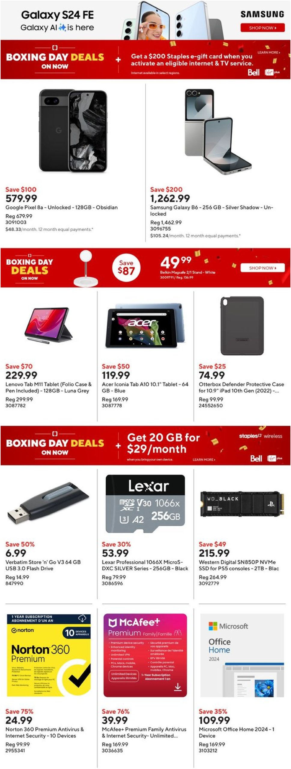 staples - Staples flyer valid from 12-25 - 12-31 - page: 9