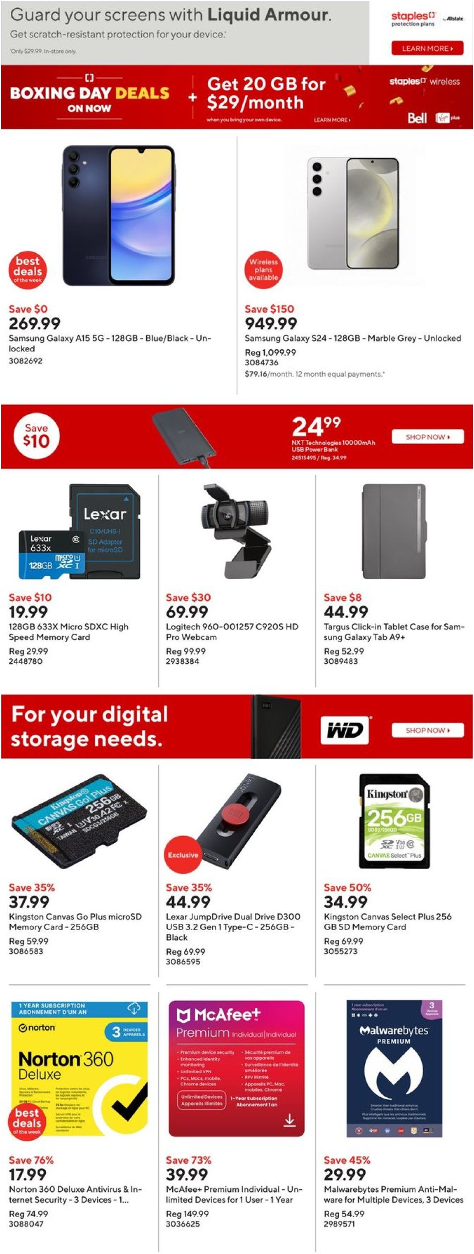 staples - Staples flyer valid from 01-01 - 01-07 - page: 14