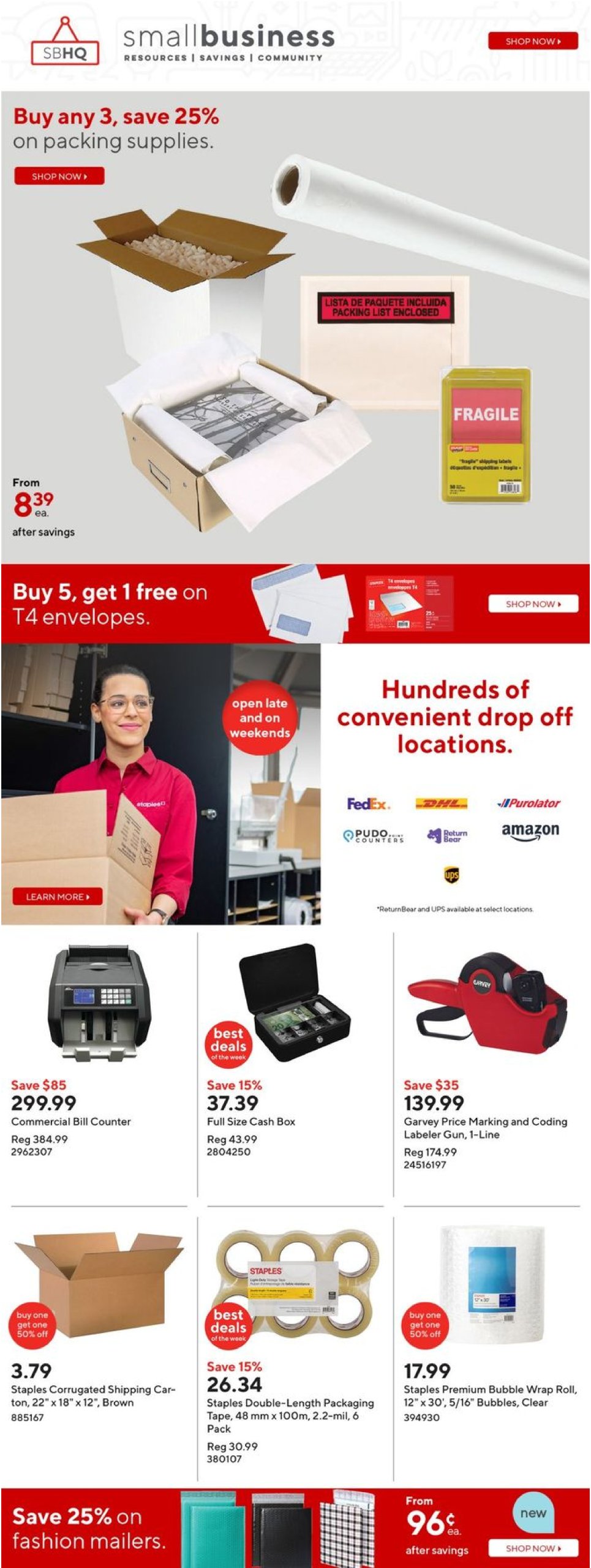 staples - Staples flyer valid from 01-01 - 01-07 - page: 23