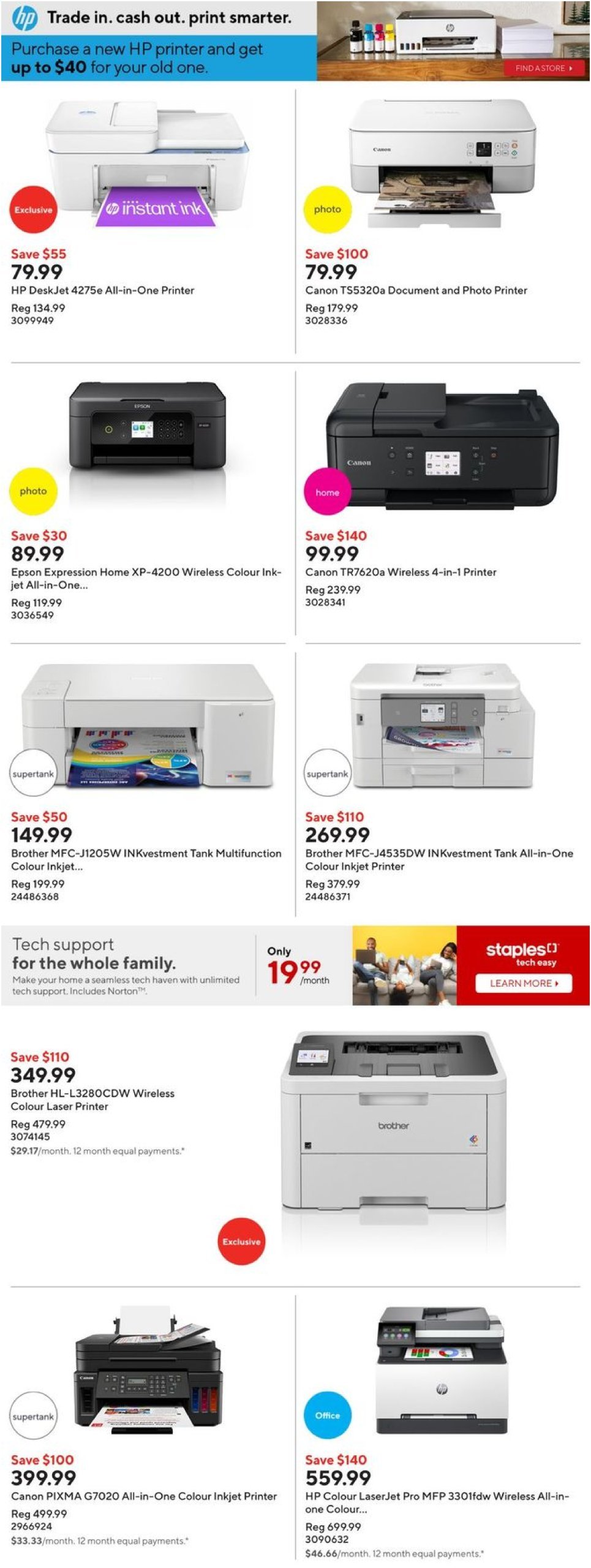 staples - Staples flyer valid from 01-08 - 01-14 - page: 18