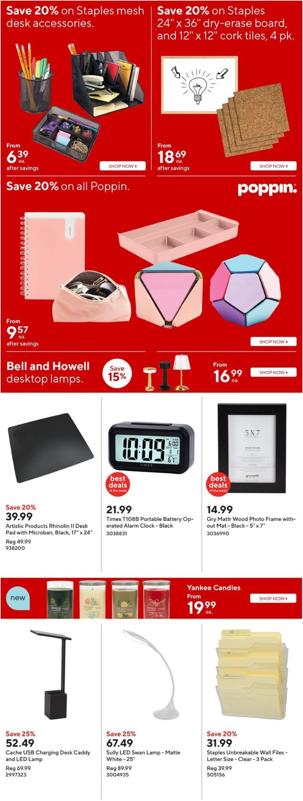 staples - Staples flyer valid from 01-08 - 01-14 - page: 21