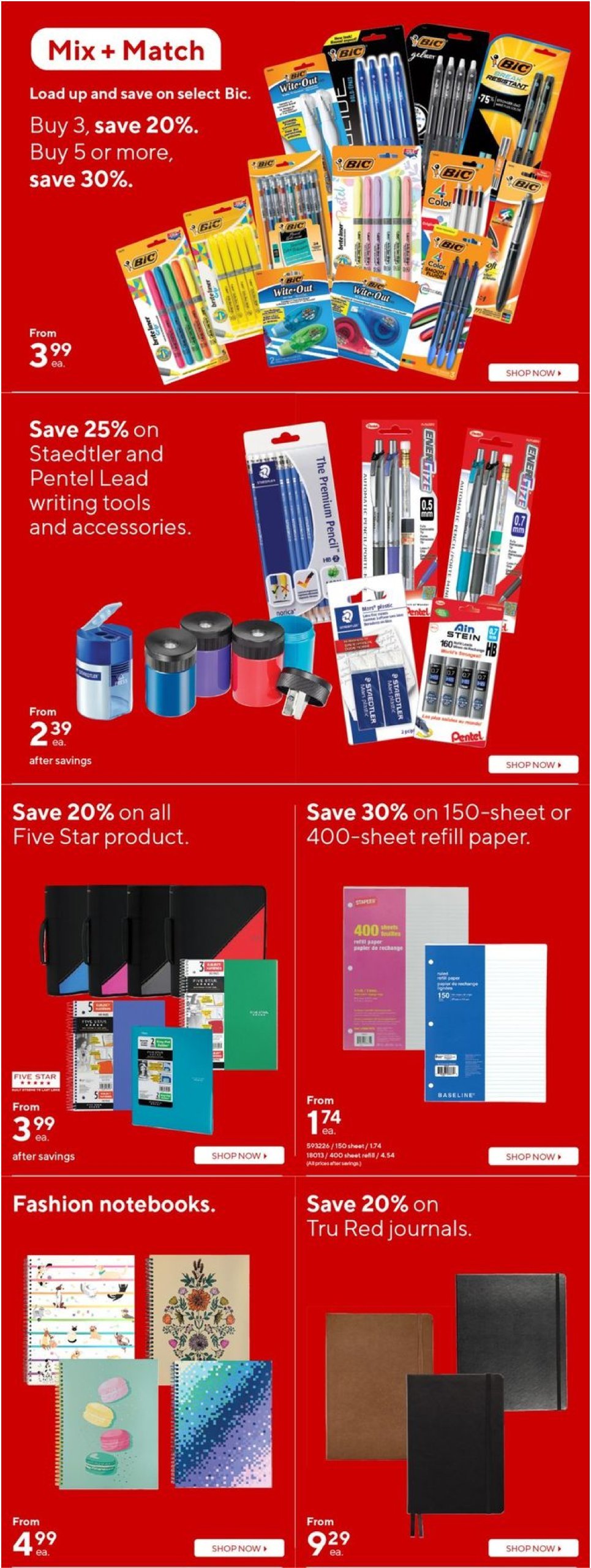 staples - Staples flyer valid from 01-08 - 01-14 - page: 4