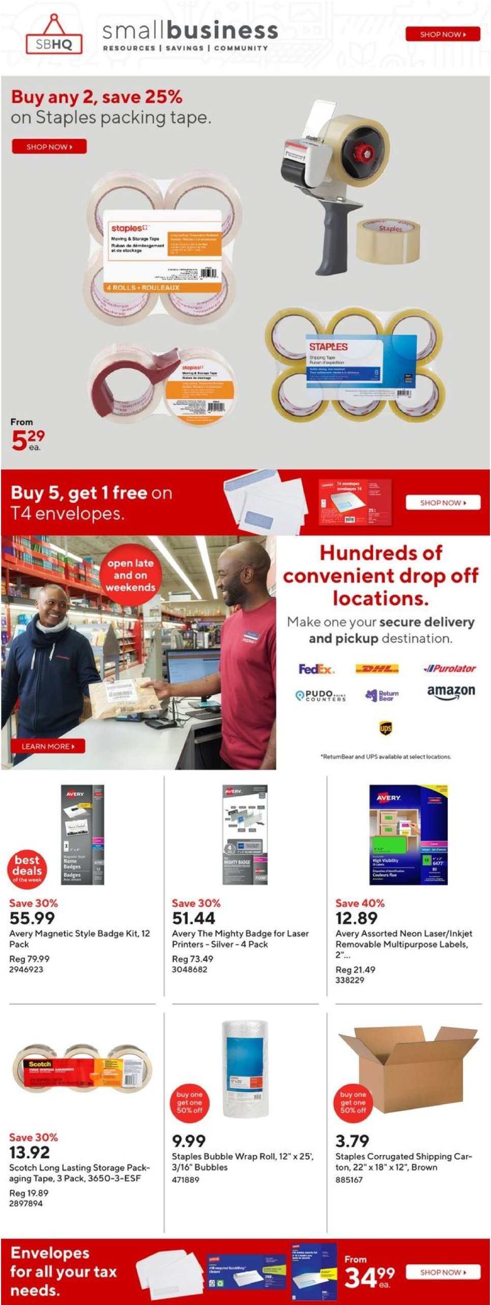 staples - Staples flyer valid from 01-08 - 01-14 - page: 24