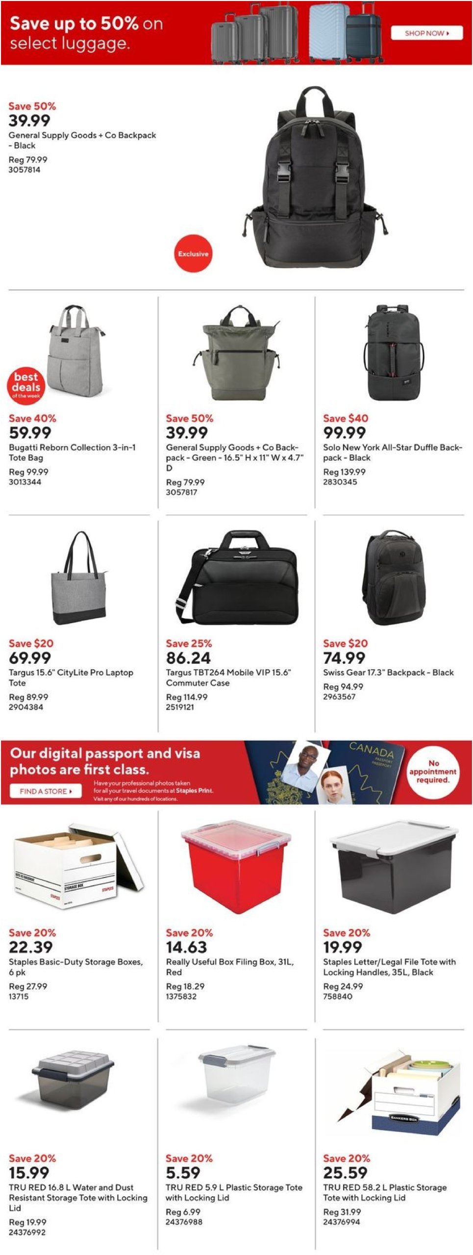 staples - Staples flyer valid from 01-08 - 01-14 - page: 22