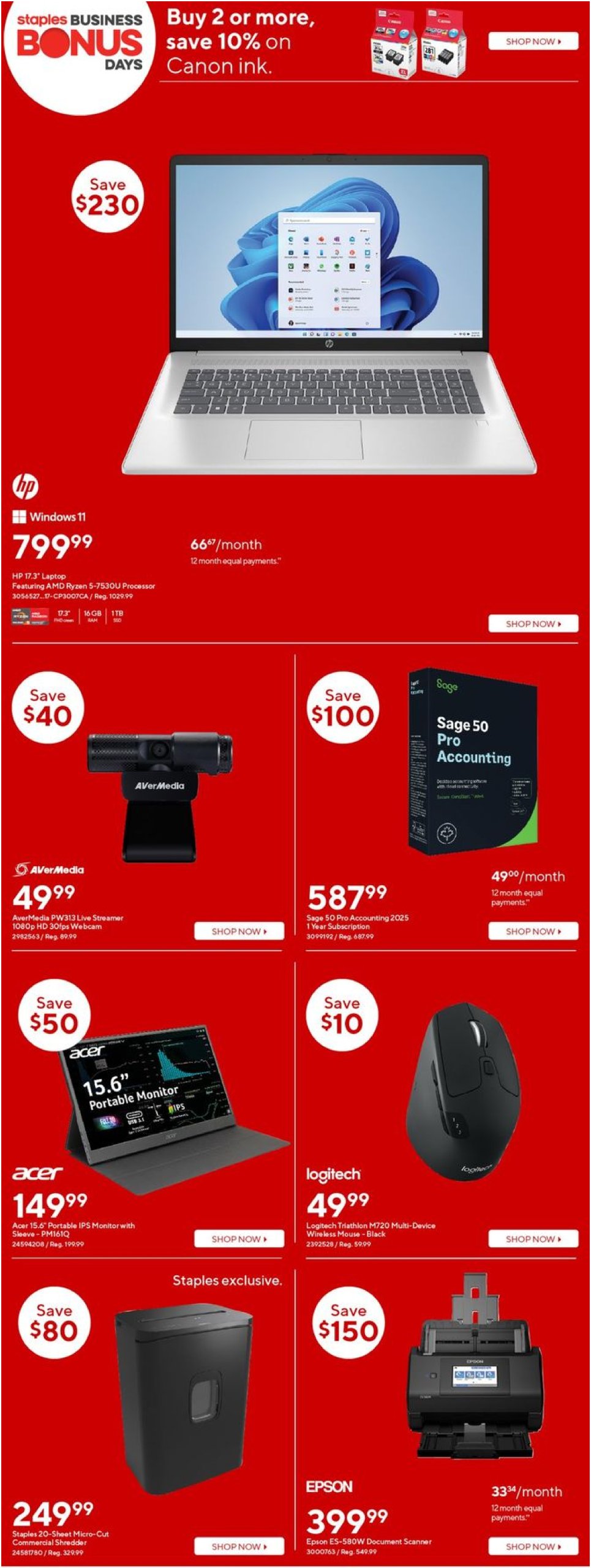 staples - Staples flyer valid from 01-15 - 01-21 - page: 2