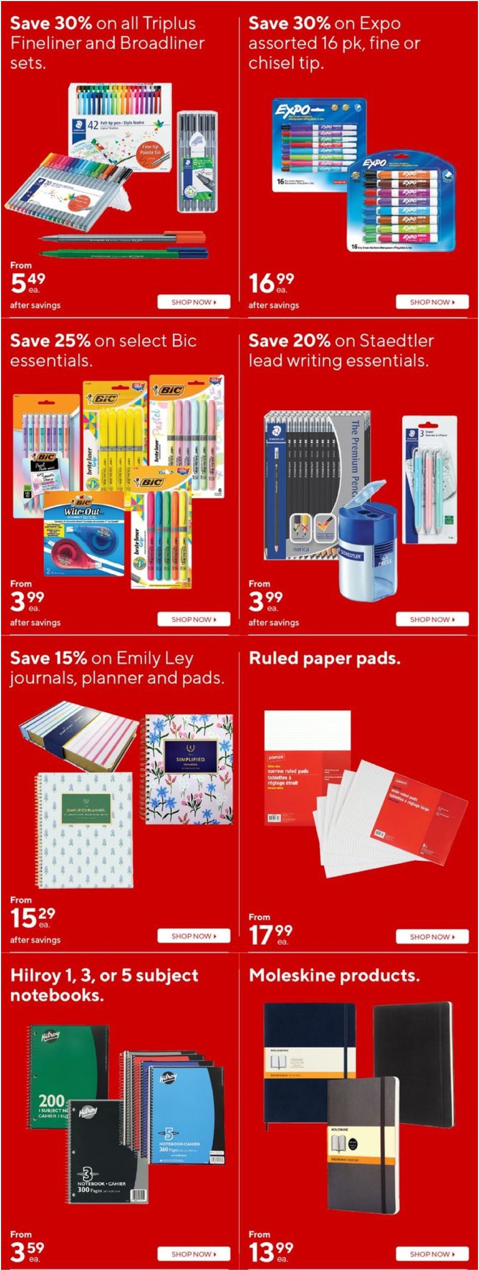 staples - Staples flyer valid from 01-15 - 01-21 - page: 20