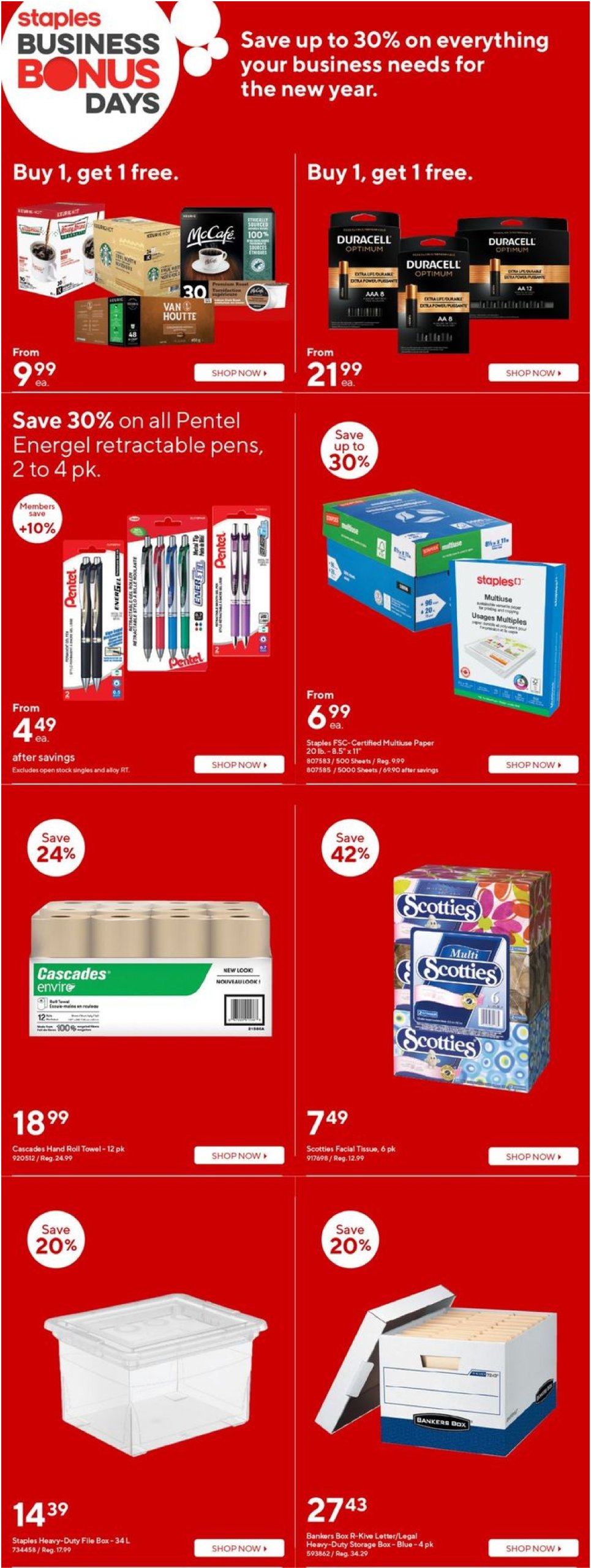 staples - Staples flyer valid from 01-15 - 01-21 - page: 4