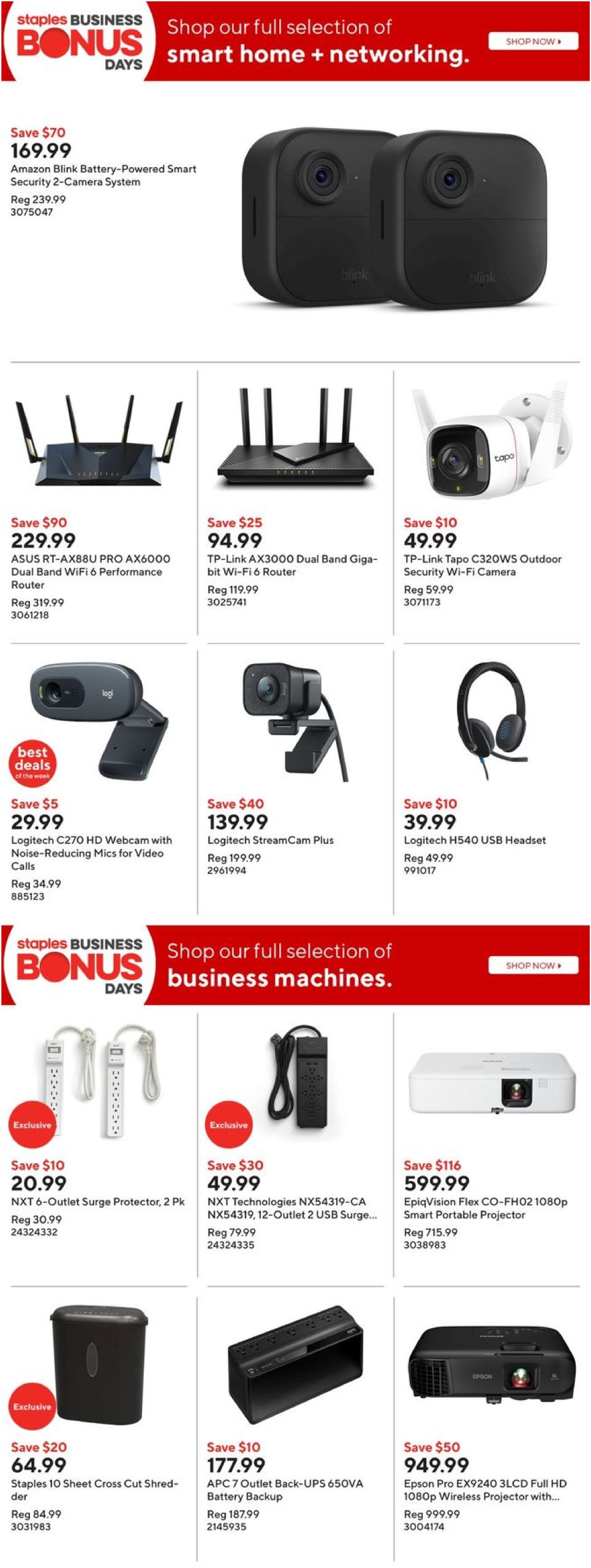 staples - Staples flyer valid from 01-15 - 01-21 - page: 14